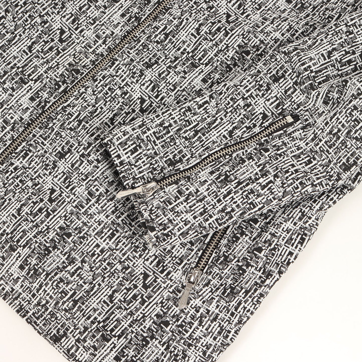 ストレッチ ジャガード フルジップ ジャケット