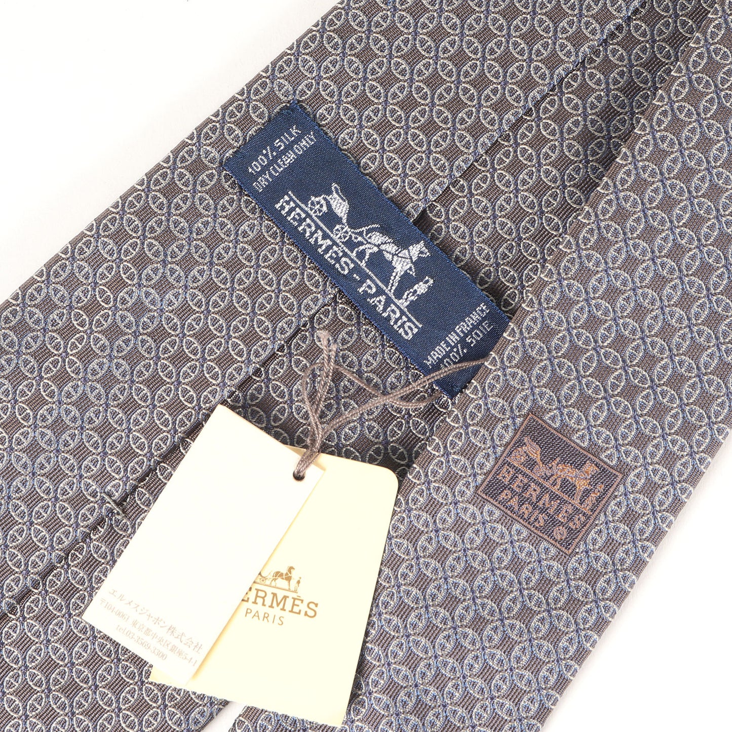 シェーヌダンクル デザインシルク ネクタイ