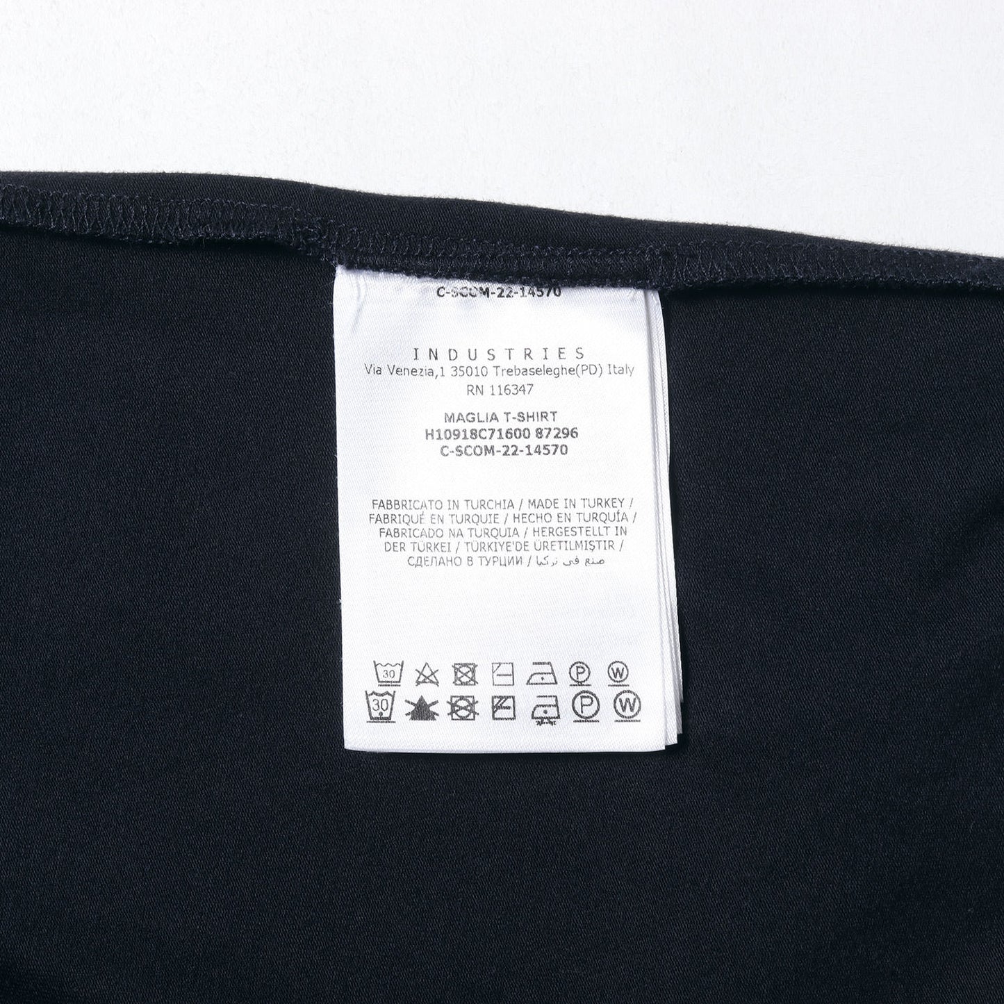 22SS ストレッチ スリムフィット Tシャツ(MAGLIA T-SHIRT)