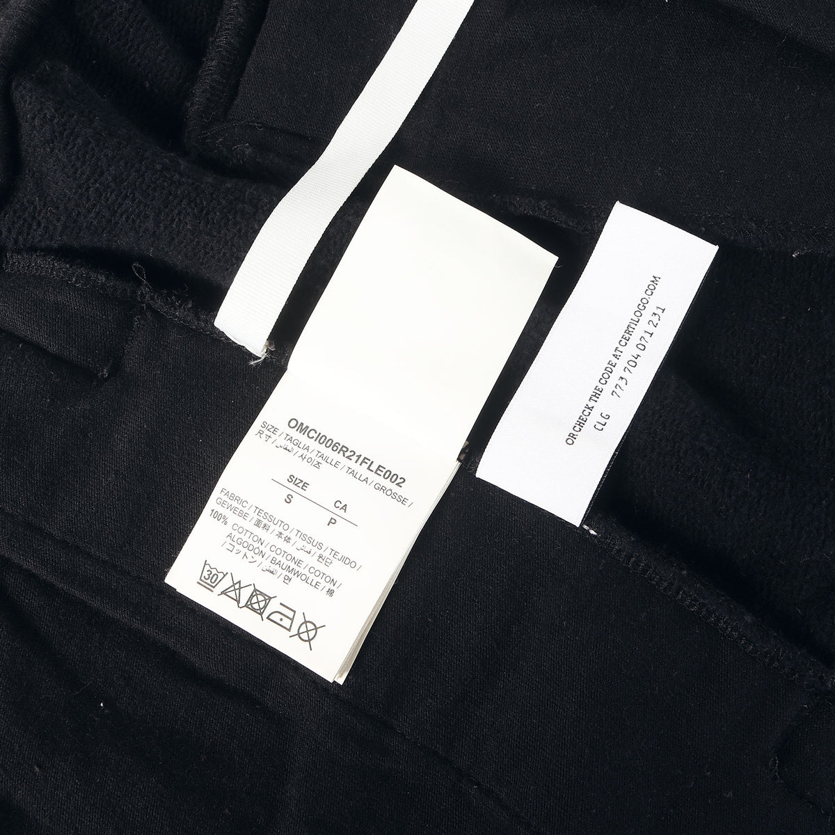 21SS マーカーロゴ カットオフ スウェットショーツ(Marker Sweat Shorts)