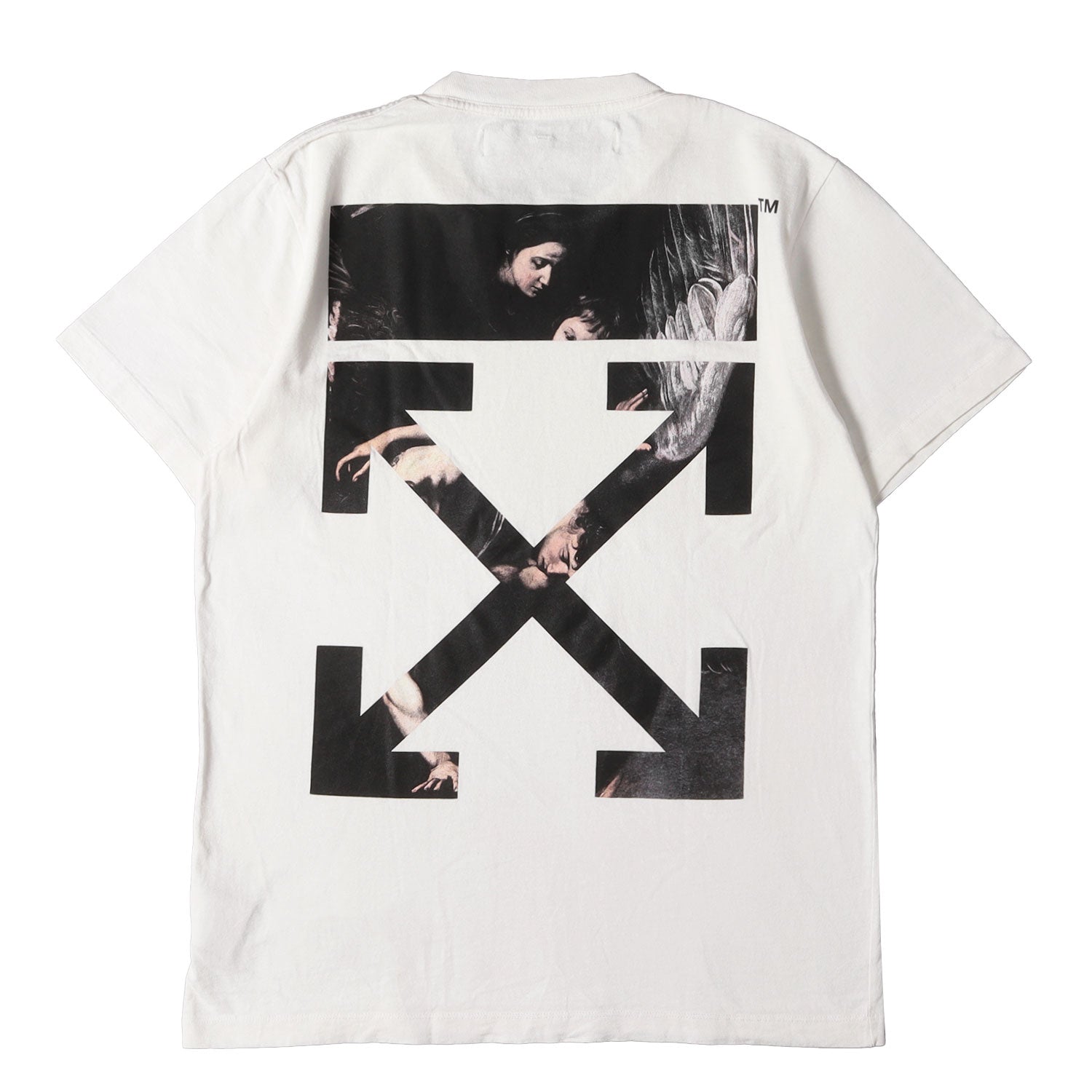OFF-WHITE (オフホワイト) 20SS 絵画グラフィック スリムフィット T 