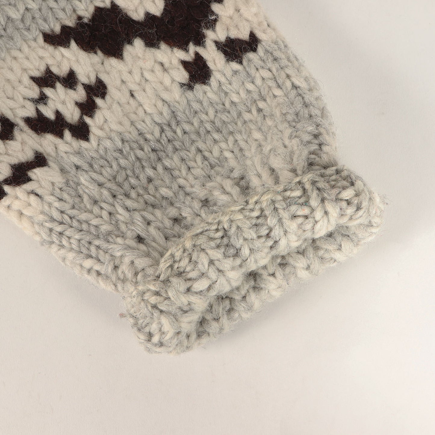 サンダーバード柄 フルジップ カウチンニット カナダ製