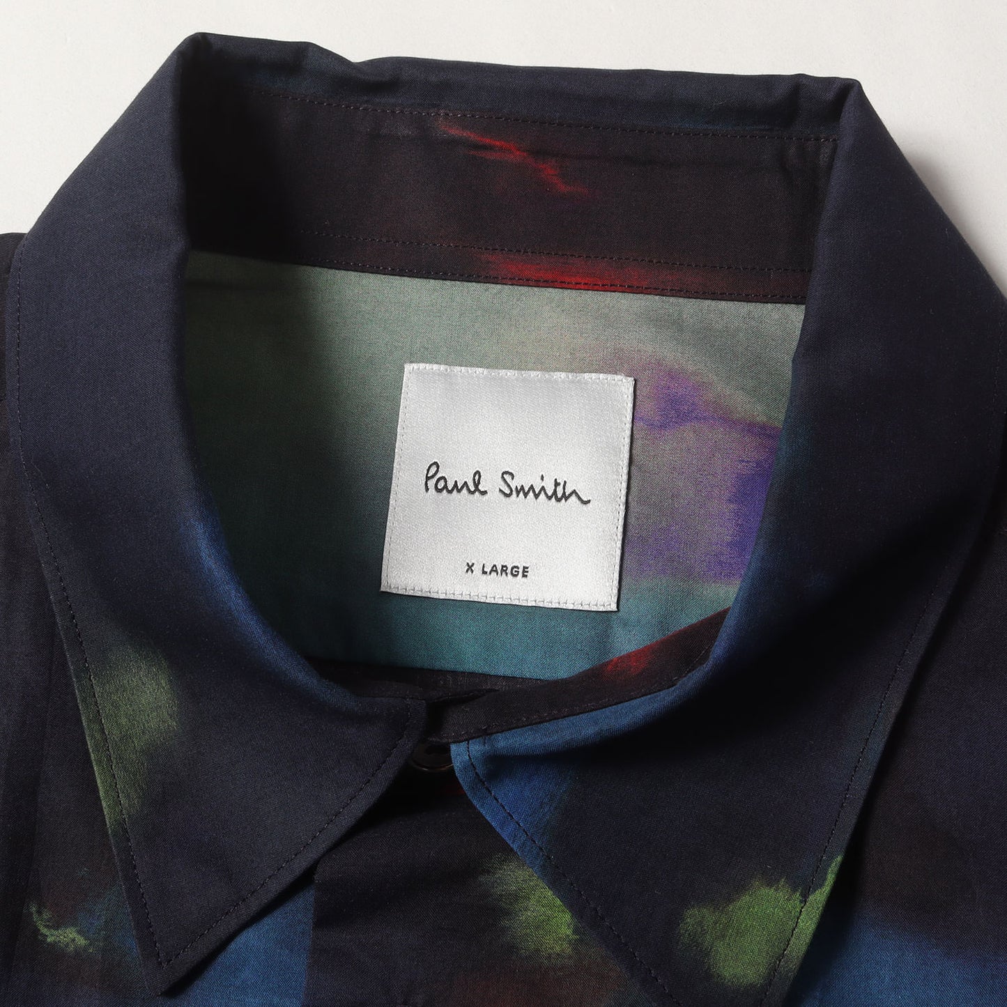 22SS 総柄デザイン コットンブロード シャツ