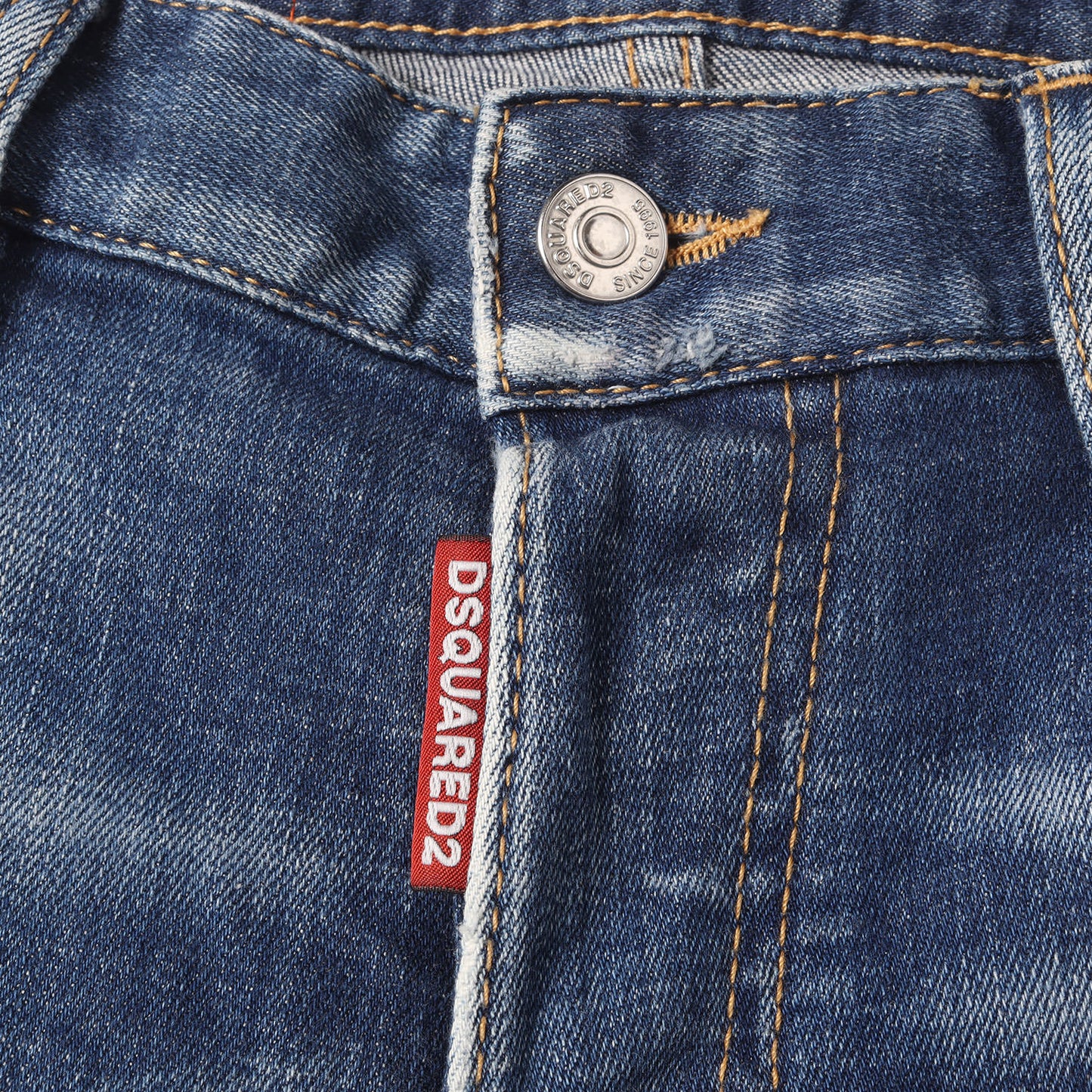 21AW スケーター ダメージリペア加工 ストレッチ デニムパンツ(Skater Jean)