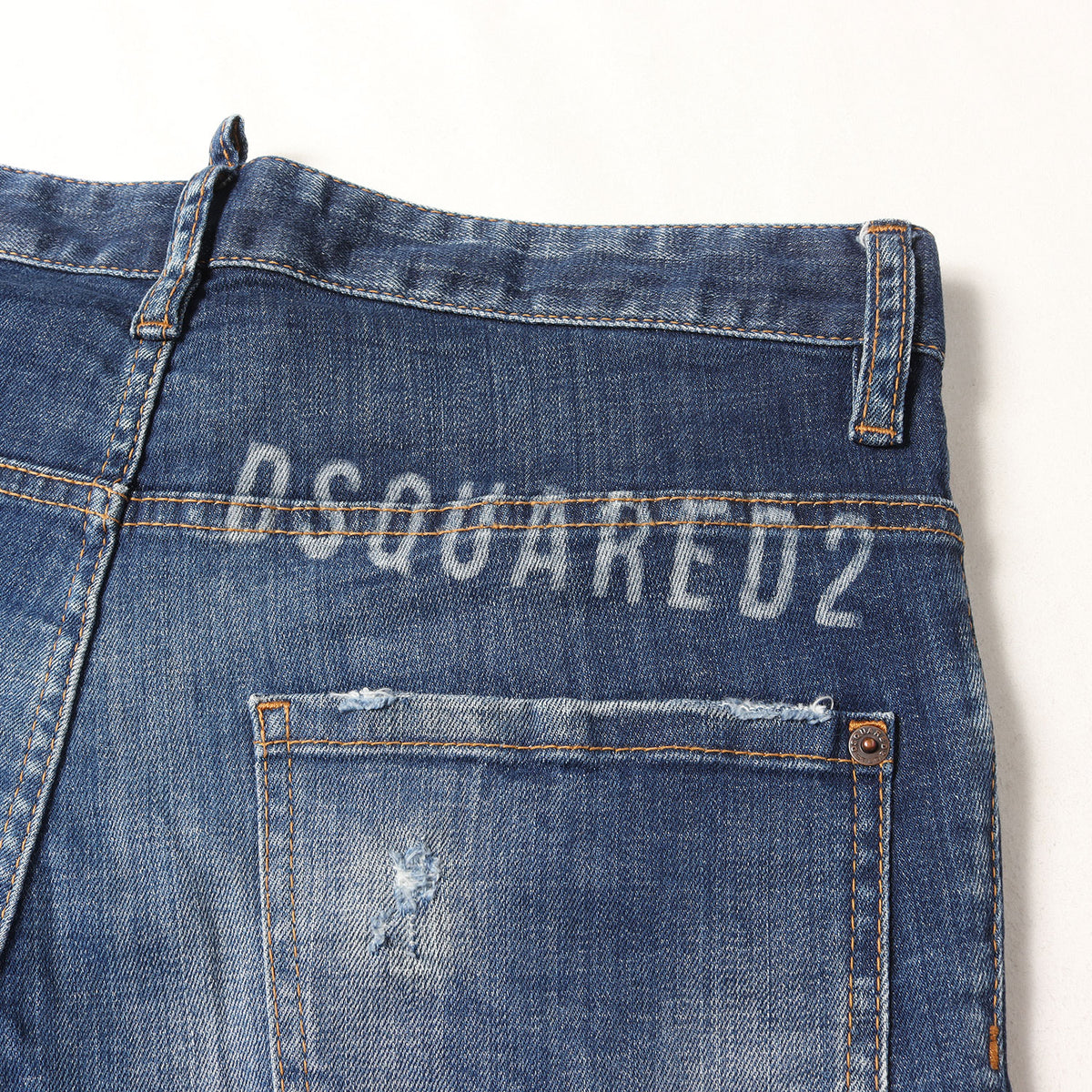 20AW スケーター ダメージ加工 ストレッチ デニムパンツ(Skater Jean)