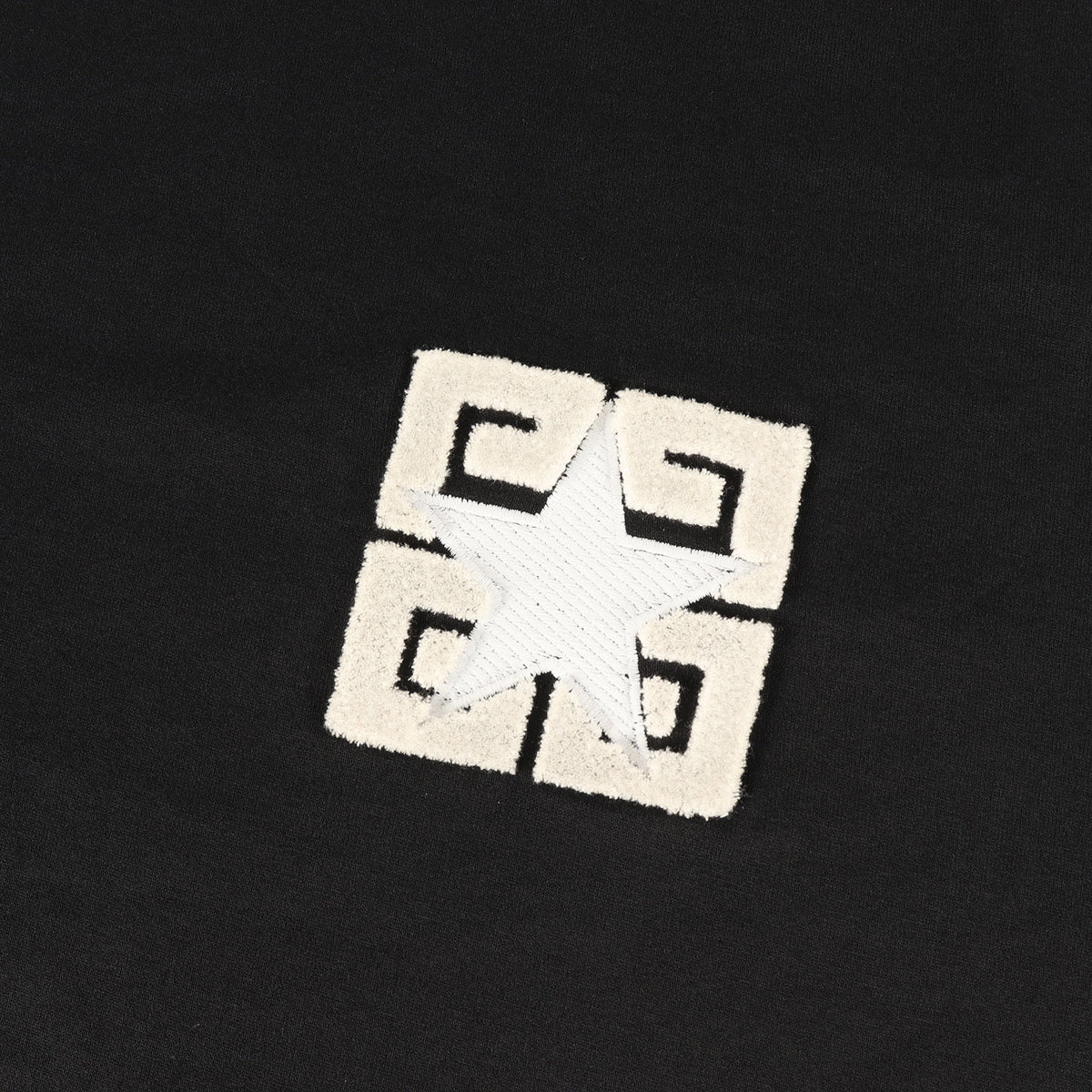 24SS 4Gスター刺繍 クルーネック Tシャツ(BOXY FIT)