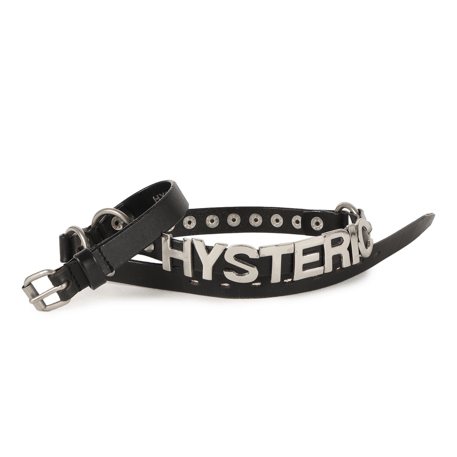 GLAMOUR HYSTERIC MEN SIMPLE スタッズベルト本革 メルカリ HYSTERIC