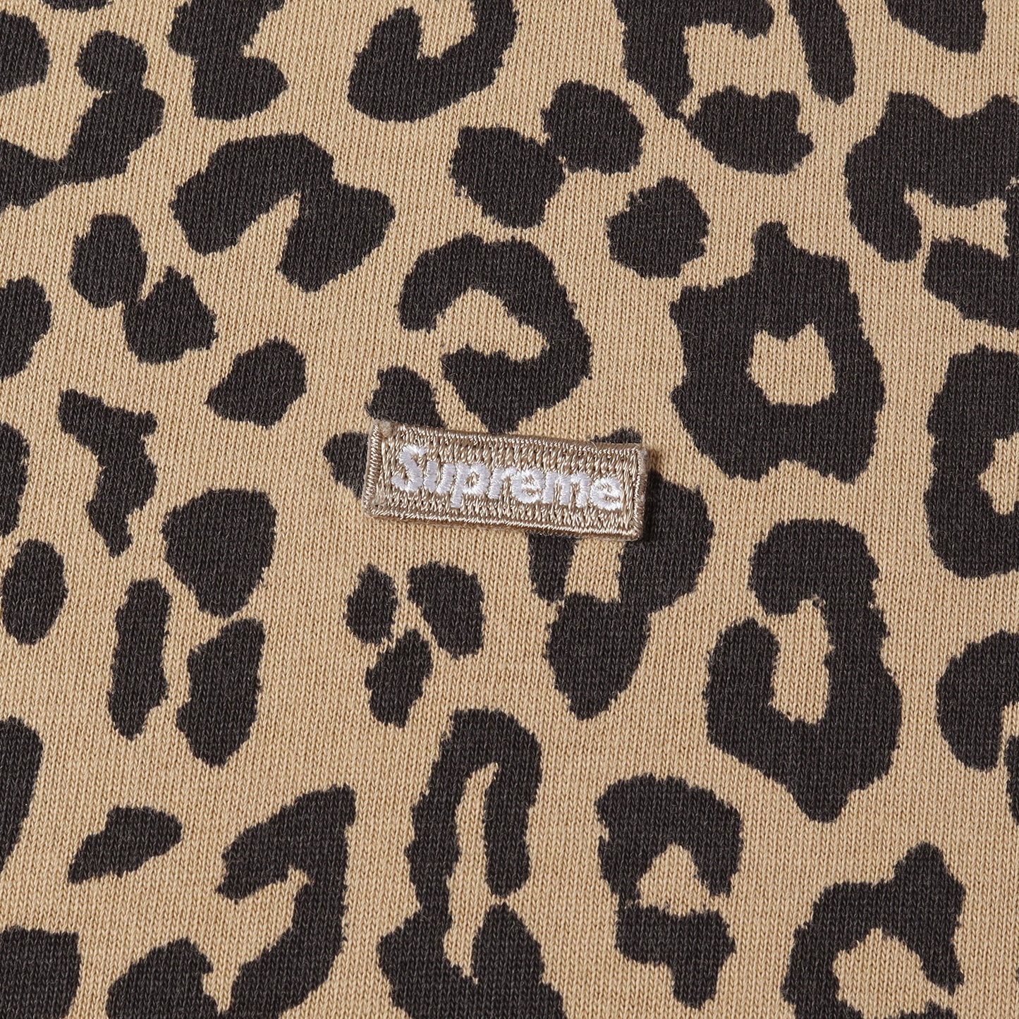 23AW レオパード柄 スモールBOXロゴ ロングスリーブ Tシャツ(Small Box L/S Tee)