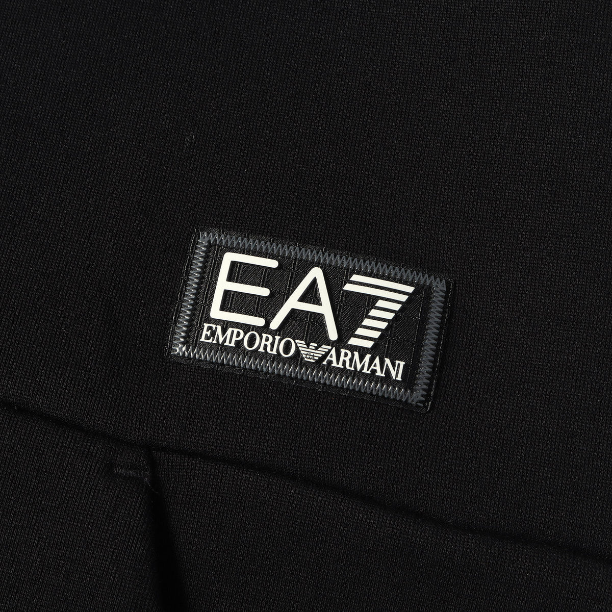 24AW EA7 フードロゴ ジャージー スウェットパーカー