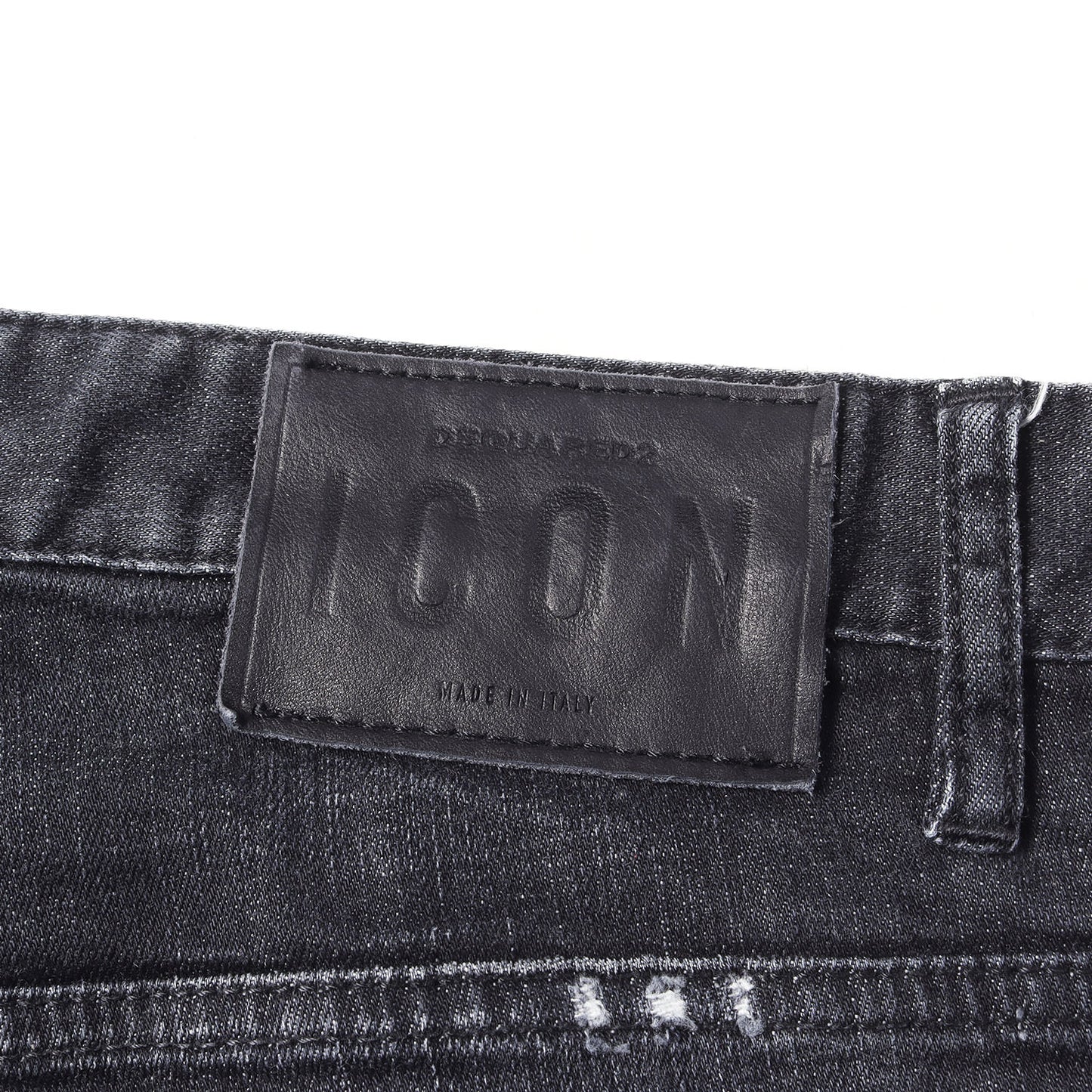 スケーター ダメージリペア加工 ストレッチ デニムパンツ(Skater Jean)