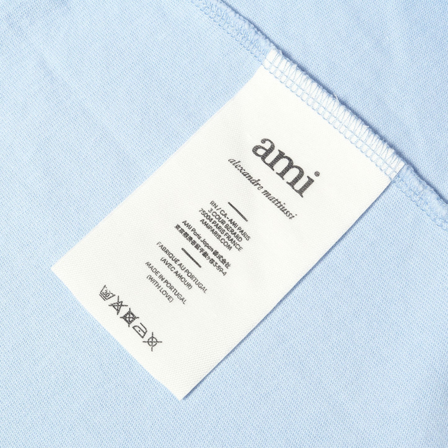 22SS ハートロゴ刺繍 クルーネック Tシャツ