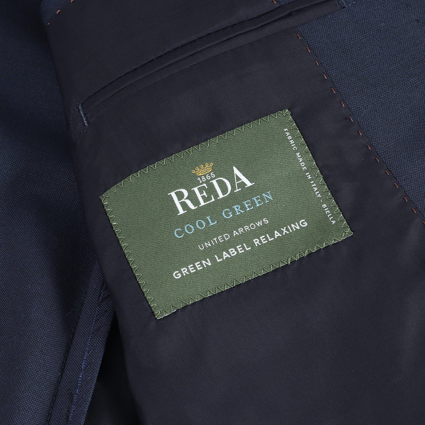 × REDA COOL GREEN ウール 2B テーラード ジャケット / GREEN LABEL RELAXING