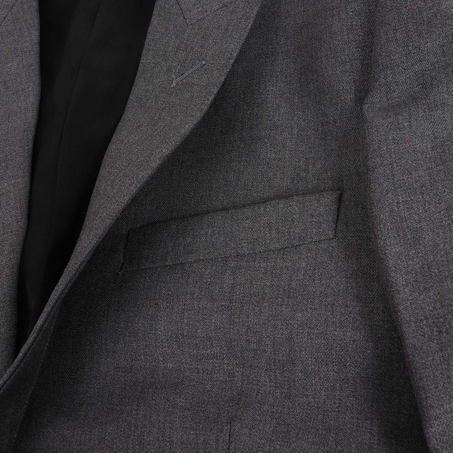 ピークドラペル モヘアウール 1B テーラード ジャケット (MOHAIR WOOL PEAKED SHORT 1B-JKT LH10-1514)