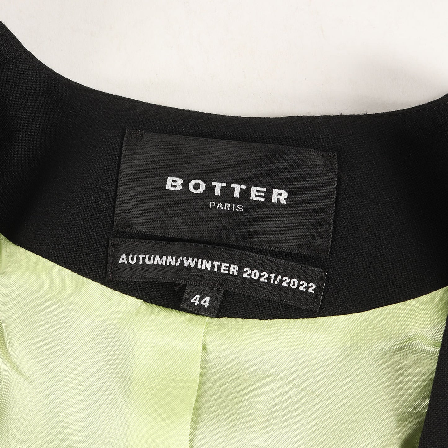 21AW ストレッチ ポリ レーヨン ヴァルーズ / プルオーバー ディープVネック テーラードジャケット ブルゾン