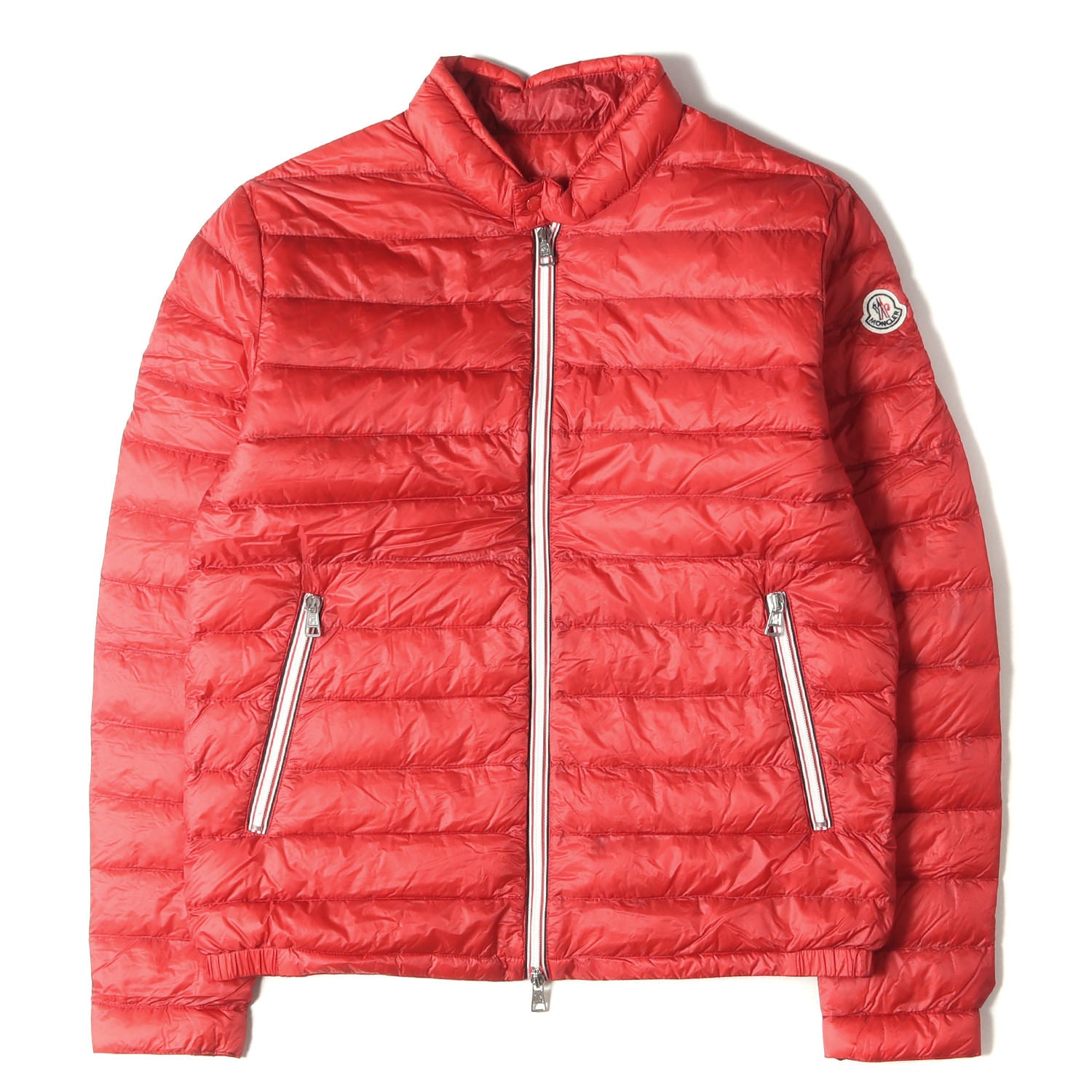 MONCLER (モンクレール) トリコロールジップ ライトダウン ジャケット (RIGEL 310914132899 53279) / リゲル  ブルゾン – ブランド古着の通販・買取 | BEEGLE by Boo-Bee