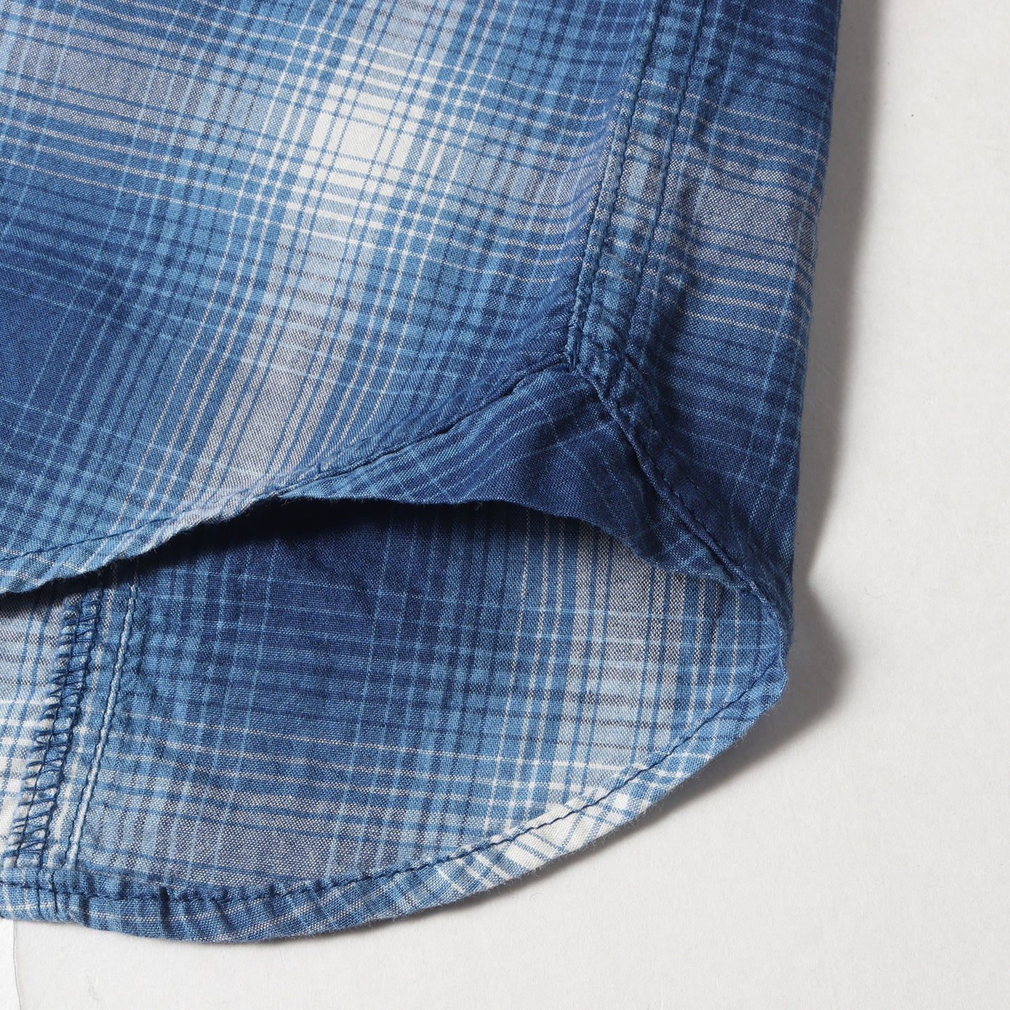 マドラスチェック ウエスタン シャツ (RC1-SH-004) / 長袖