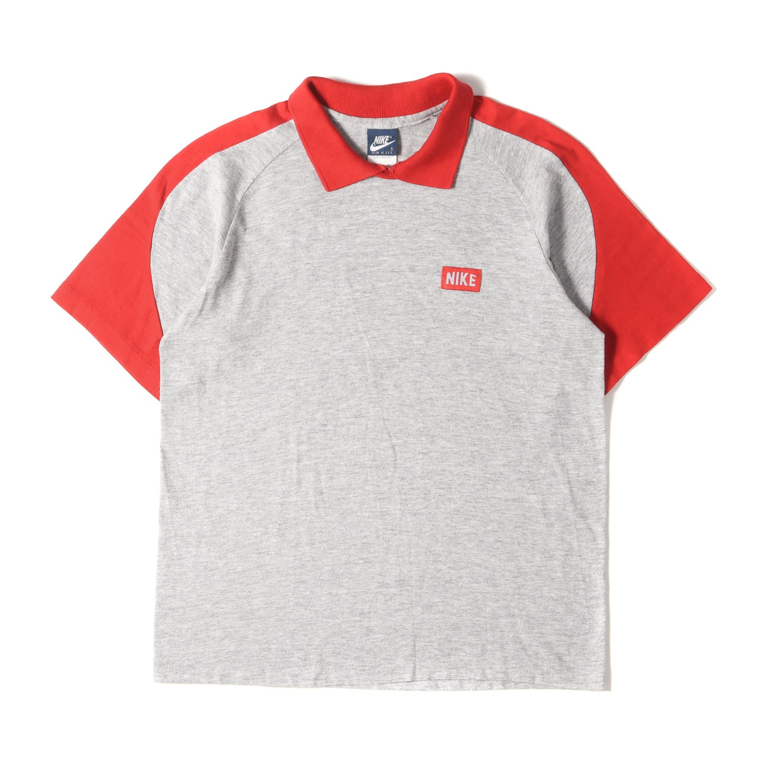 NIKE / vintage (ナイキ ヴィンテージ) 80s 後期 襟付き カマボコロゴ 