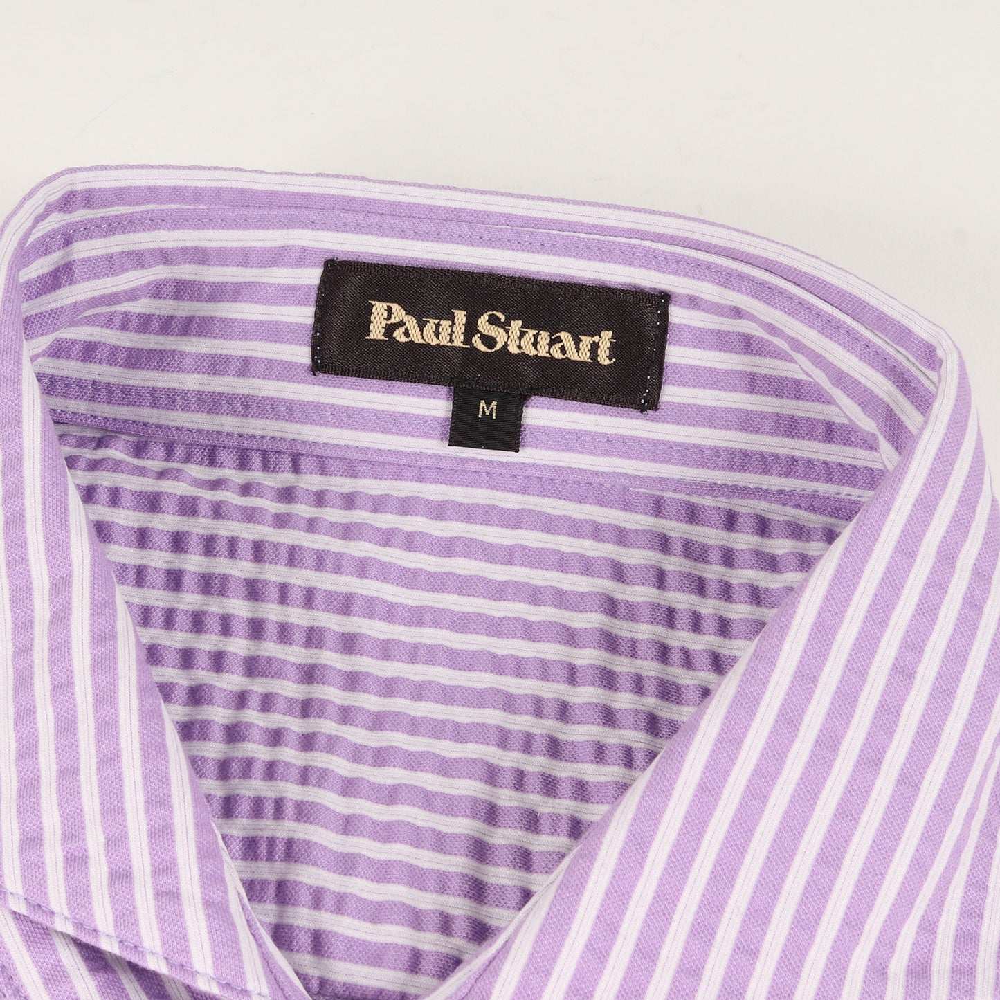 ストライプ コットンポリ シアサッカー ホリゾンタルカラー 半袖 シャツ (J1P06-725-30) / ビジネス フォーマル ビジカジ オフィカジ