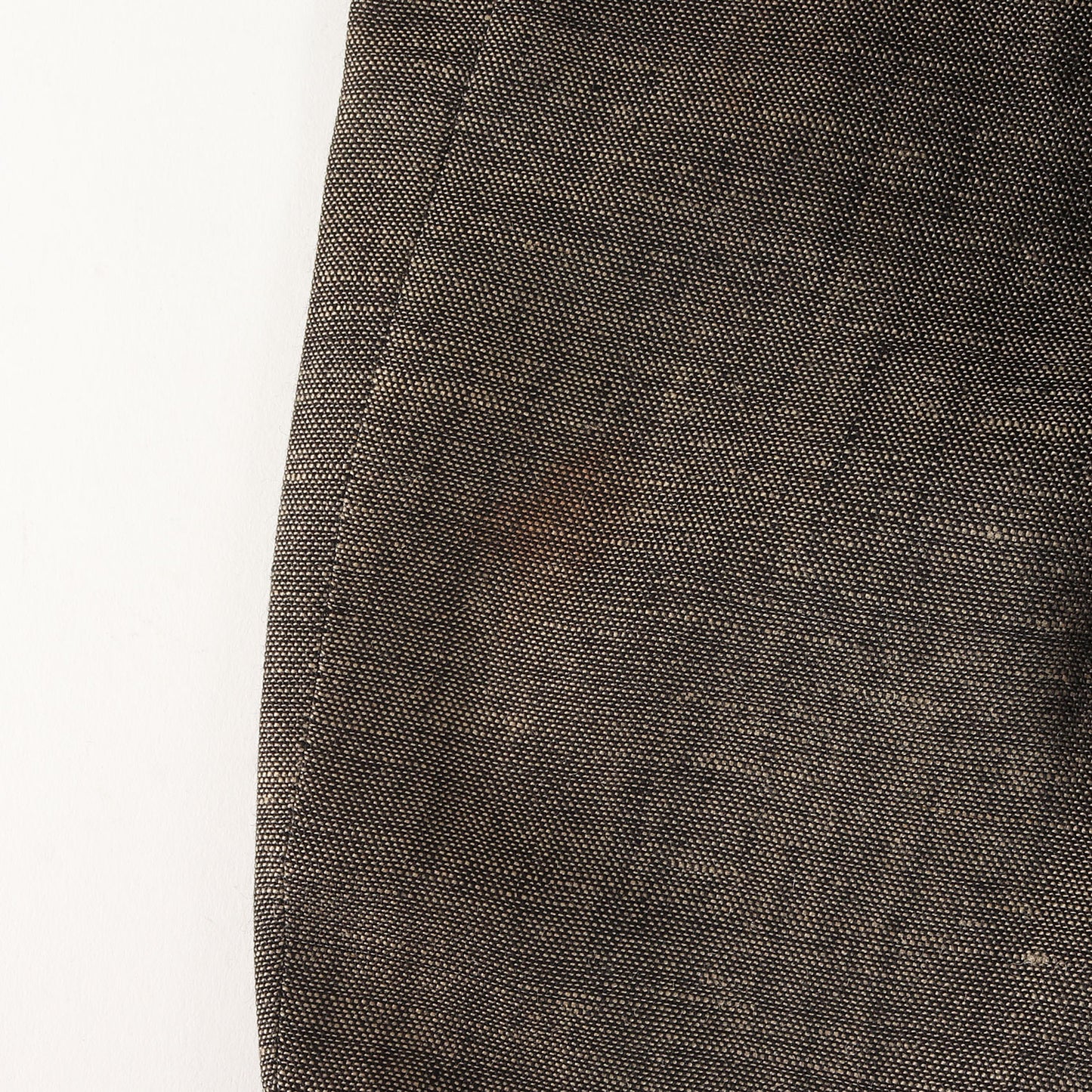 70s リネン ポリ 2B テーラード ジャケット / オールド ヴィンテージ