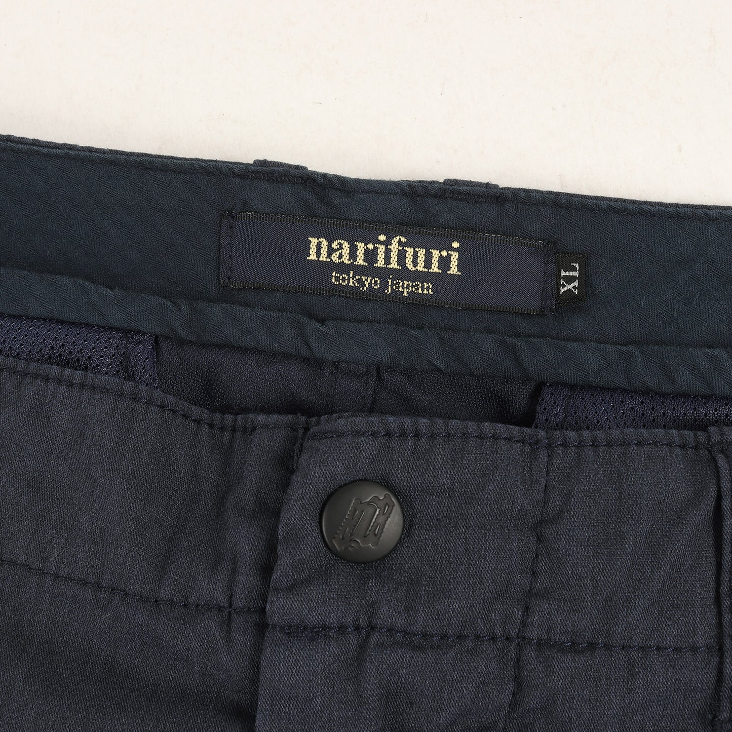 裾コード ポリ コットン カリテ ショート パンツ (Qualite short pants NF791) / ハーフ ショーツ