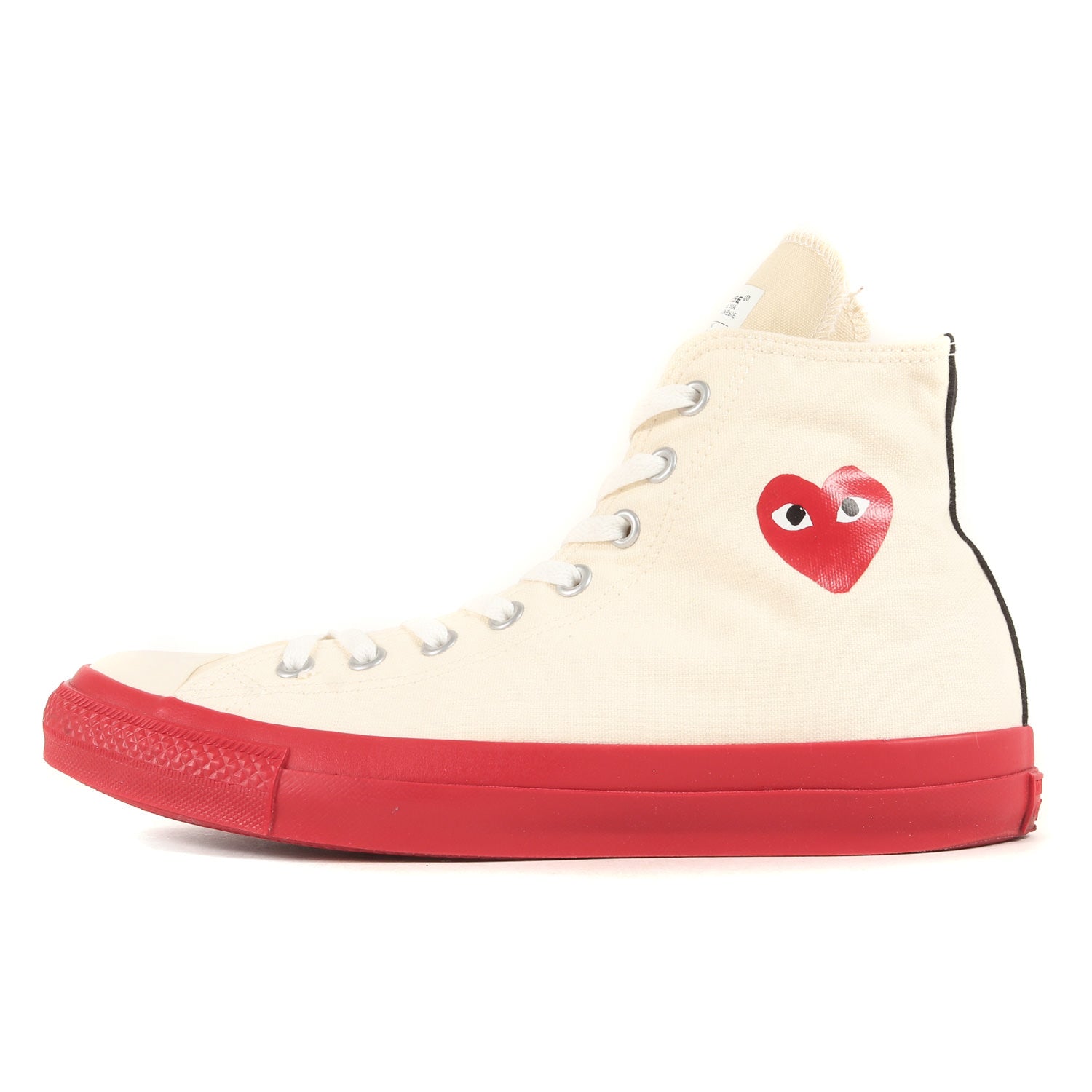 COMME des GARCONS (コムデギャルソン) 2022年製 × CONVERSE オールスター キャンバス ハイカット スニーカー  (AZ-K121 1SD020) / ALL STAR PLAY - ブランド古着の通販・買取 | BEEGLE by Boo-Bee