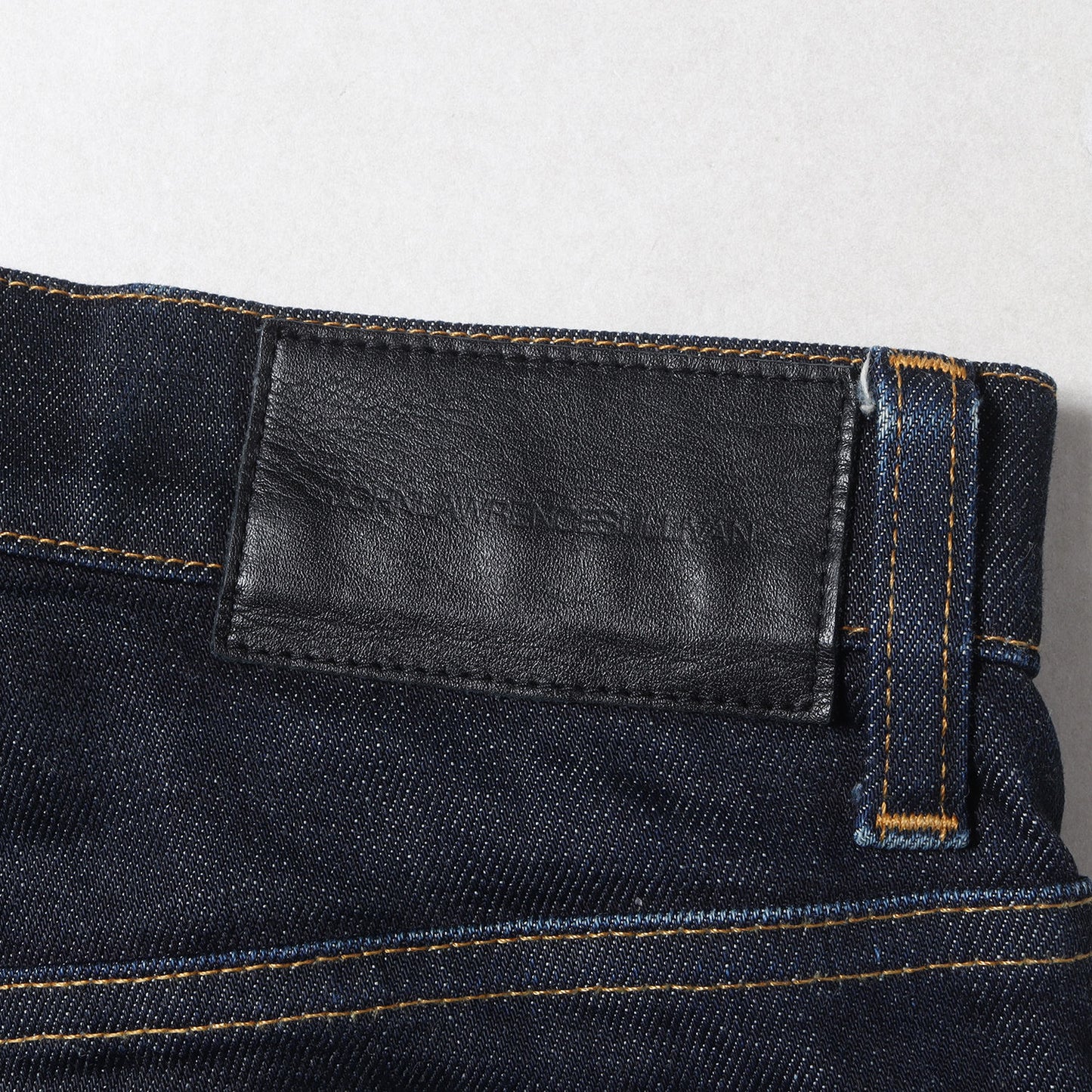 ストレッチ リジッド デニム スキニー パンツ (Rigid denim skinny pants JLS-02-02) / ジッパーフライ ジーンズ