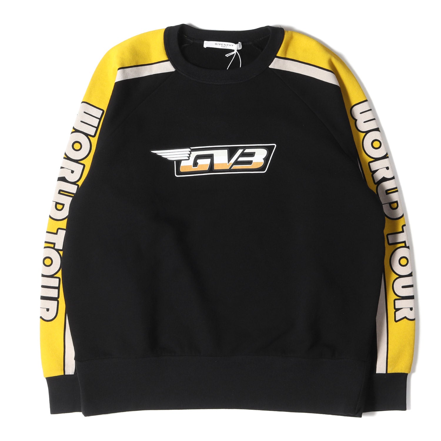 GIVENCHY (ジバンシィ) 19AW レーシング クルーネック スウェット (WORLD TOUR GV3 SWEATSHIRT  BM70CH306C ) / プルオーバー トレーナー – ブランド古着の通販・買取 | BEEGLE by Boo-Bee