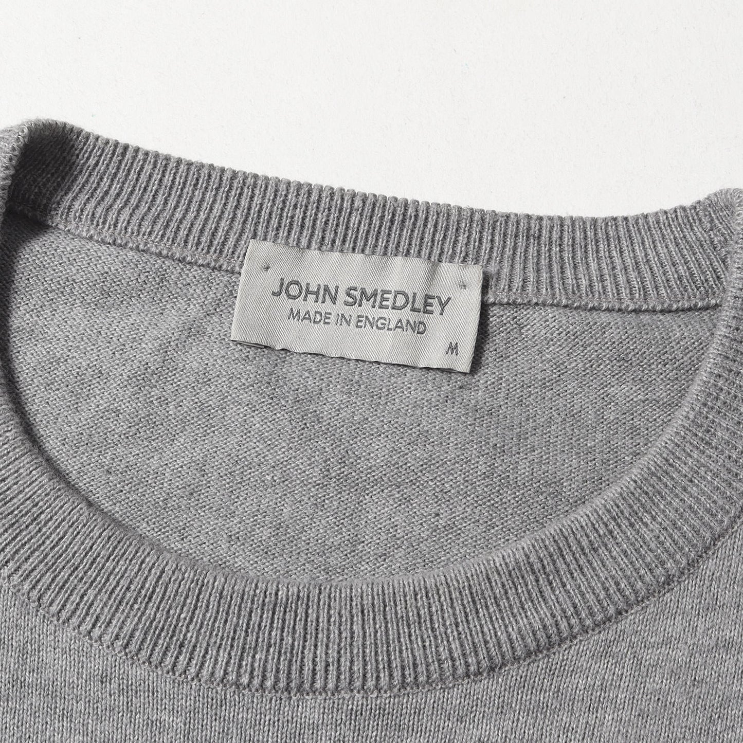 ハイゲージ シーアイランド コットンニット Tシャツ / 半袖 ニットソー 定番 ベーシック プレーン ビジカジ オフィカジ ブリティッシュ トラッド MADE IN ENGLAND