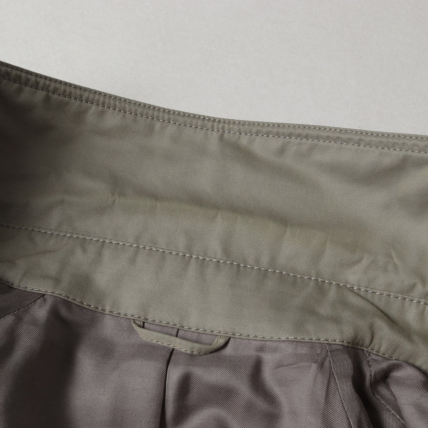 エルボーパッチ コットン ツイル ショート トレンチコート