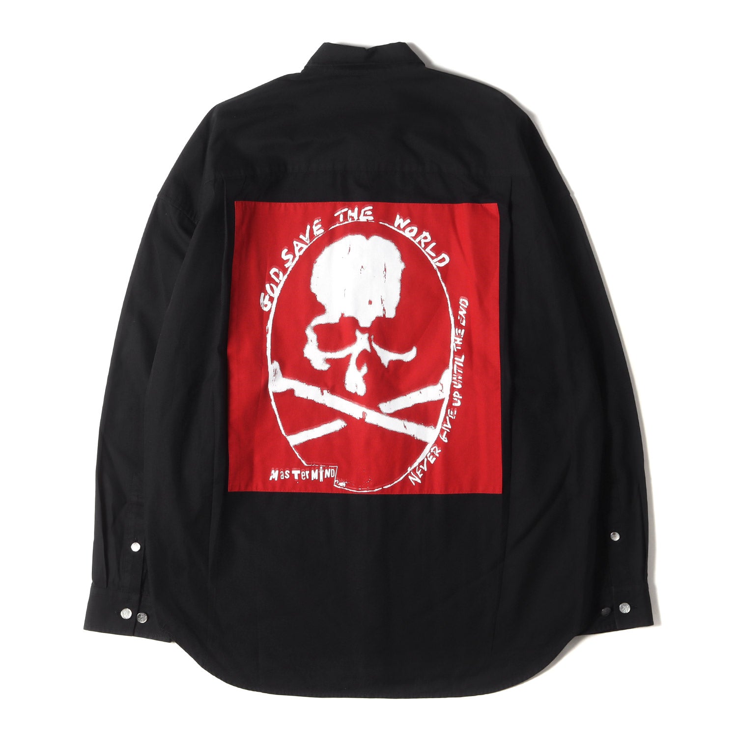 mastermind JAPAN (マスターマインドジャパン) バック スカルワッペン 