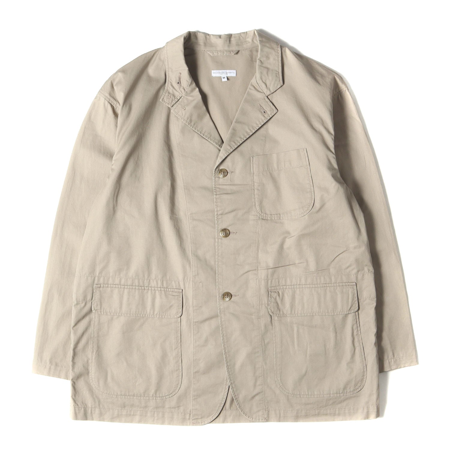 Engineered Garments (エンジニアドガーメンツ) ハイコットン ツイル ロイター ジャケット (Loiter Jacket High  Count Twill) / テーラード ブルゾン – ブランド古着の通販・買取 | BEEGLE by Boo-Bee