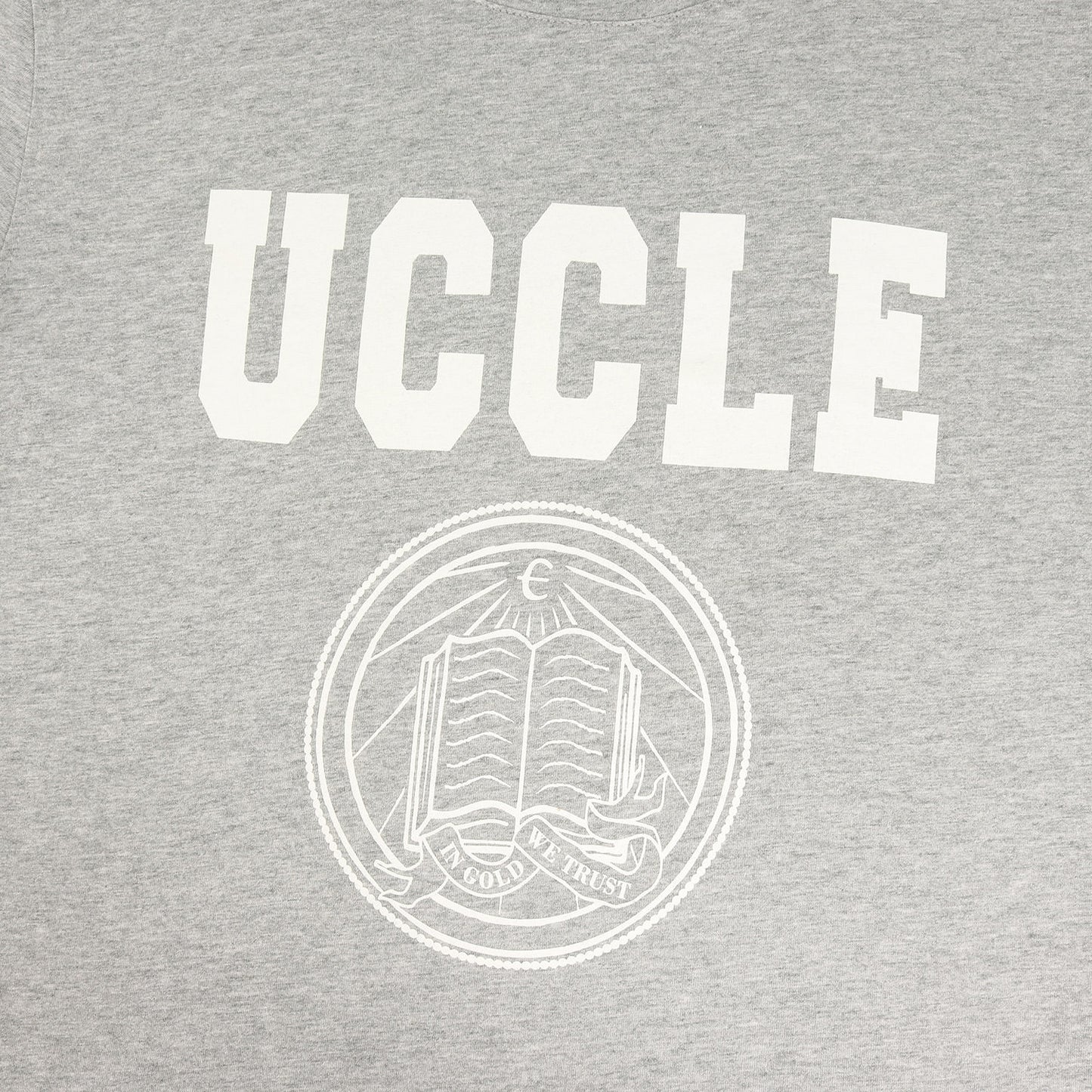 UCCLE カレッジ プリント Tシャツ / フレンチカジュアル