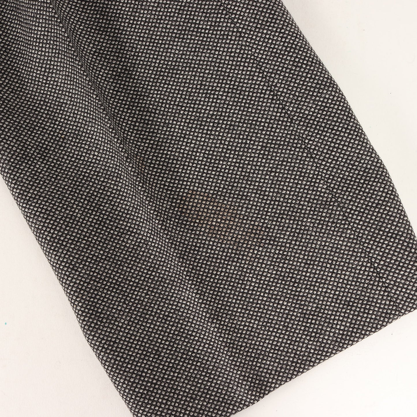 バーズアイ ウール テーパード スラックス パンツ (002X1) / ジッパーフライ トラウザーズ 定番 ベーシック ビジカジ オフィカジ イタカジ