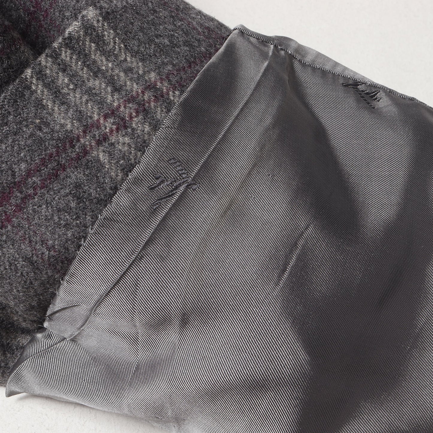 × UNITED ARROWS 別注 タータンチェック カシゴラ混 ウール アンゴラ 段返り3B アンコン テーラード ジャケット (SAILOR G31SI) / アウター 羽織 定番 ベーシック イタカジ オフィカジ ビジカジ フォーマル ビジネス