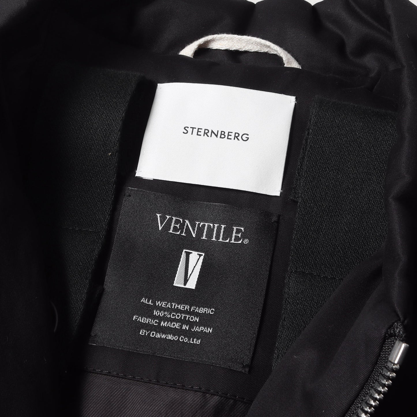 22AW VENTILE ボンバー ジャケット (SB00000188) / ベンタイル ダブルジップ ブルゾン パテッド 中わた