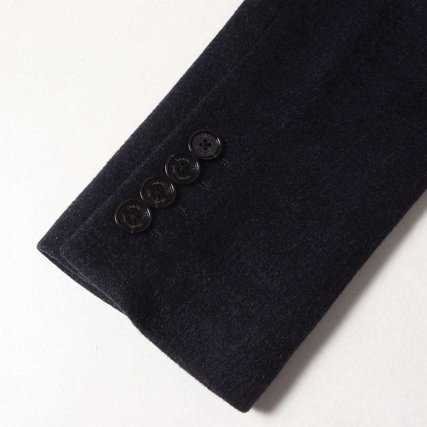 グレンチェック ウール 2B チェスター コート