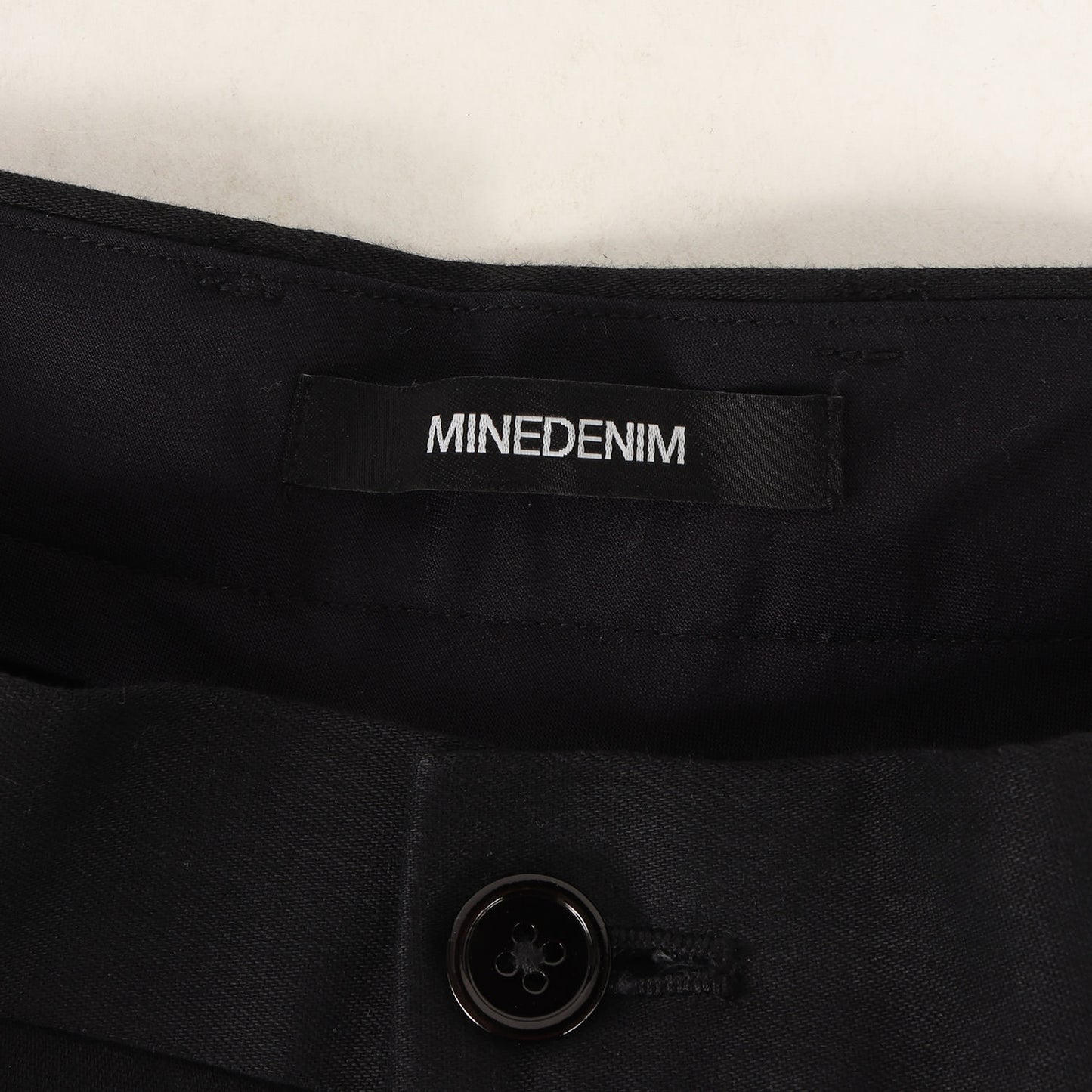 ワンタック ターンアップヘム ウォッシュド デニム スリム ワイド トラウザーズ (Washed Denim S.Wide TRS 1903-7001) / スラックス パンツ 定番 ベーシック ラグカジ ラグジュアリー カジュアル