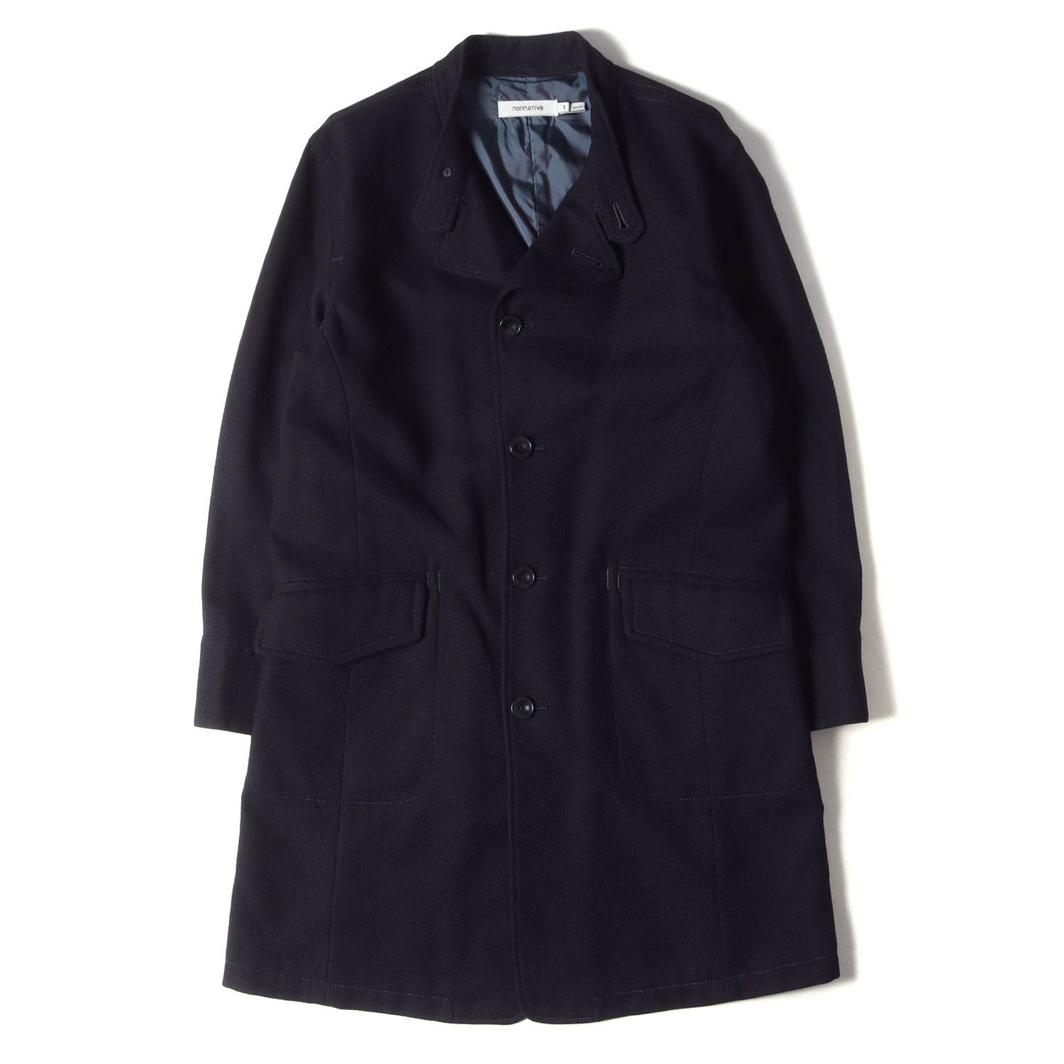 Acne Studios シングルブレストコート サイズ46 黒 NONNATIVE Acne Studios シングルブレストコート サイズ46 黒 NONNATIVE