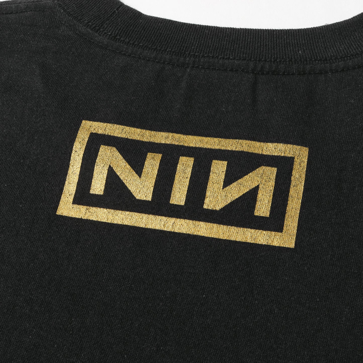 22AW × NINE INCH NAILS Trent Reznor ライブ フォト Tシャツ (V01-05025) / バンT ミュージックT フェード
