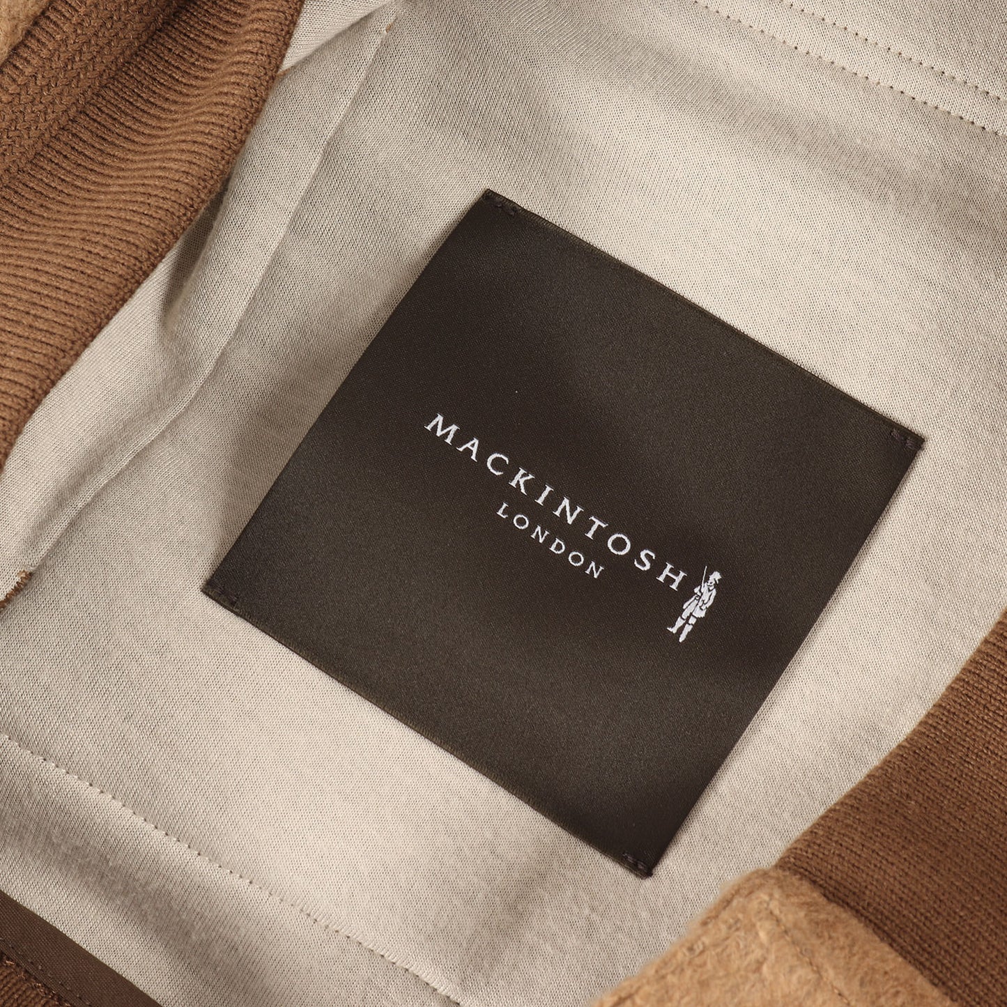 ハイネック シャギー ウール混ポリアクリル ブルゾン (FLEX JERSEY スライバーニットアウター G1F11610) / ドライビング ジャケット 羽織 定番 ベーシック ブリティッシュ トラッド