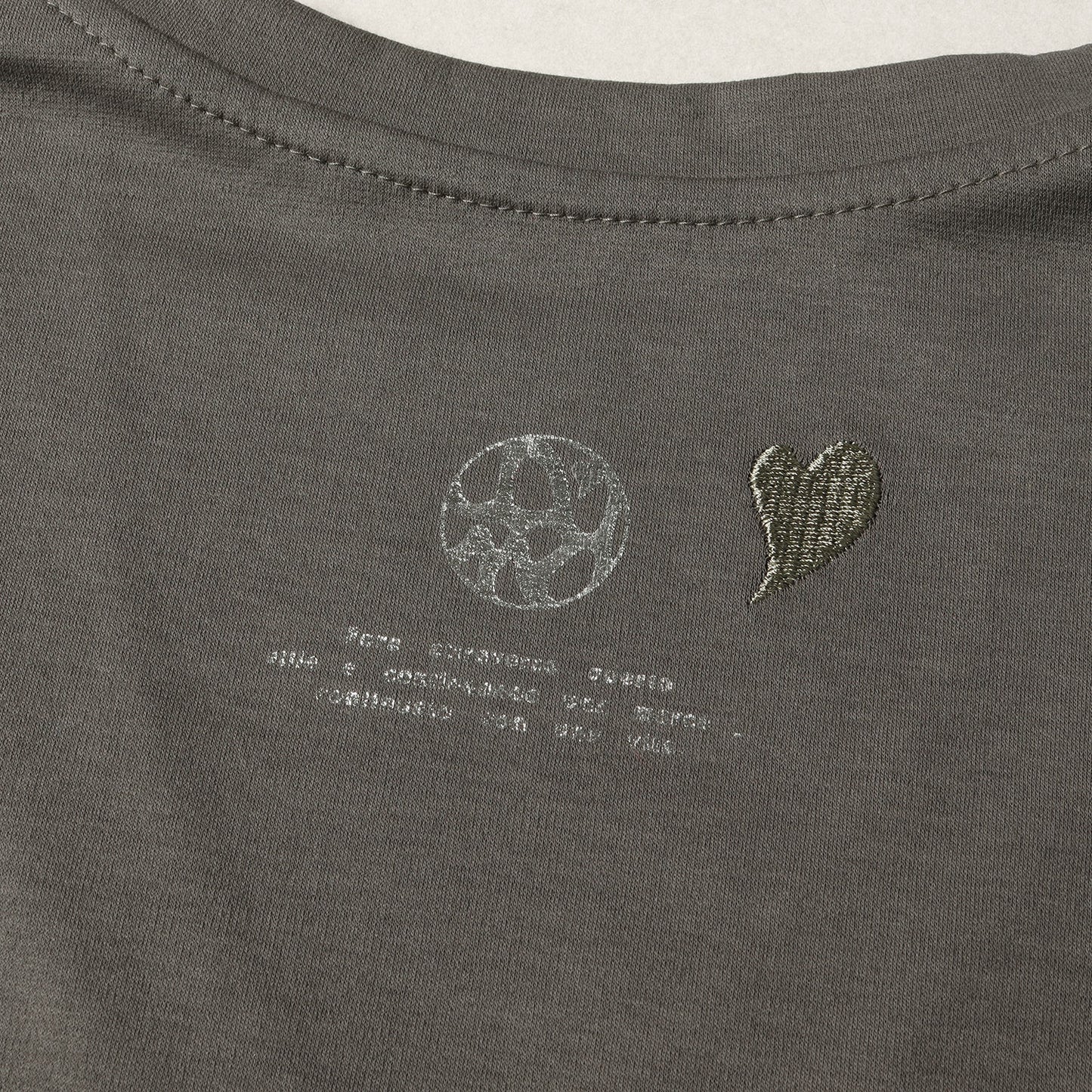 × Brown Bunny プレミアム ゴールドジャージー ロングスリーブ Vネック カットソー (MIDDLE V-NECK L/S XT002 CTN129) / 長袖 Tシャツ ロンT LUXE163 OF ONE COLLECTION