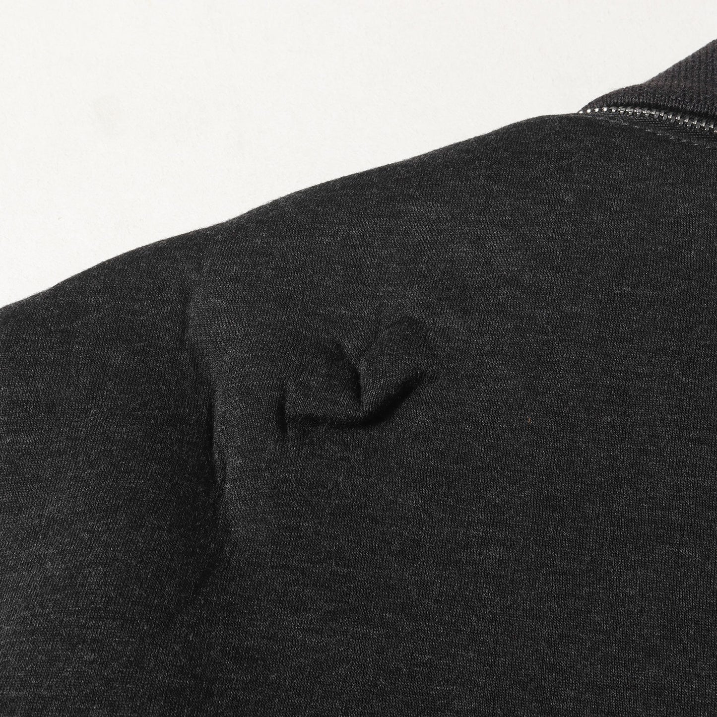 ラムレザースリーブ レーヨンジャージー ダブルジップ スタジャン (PBSP199C A047C) / TRAVEL BOMBER FIT