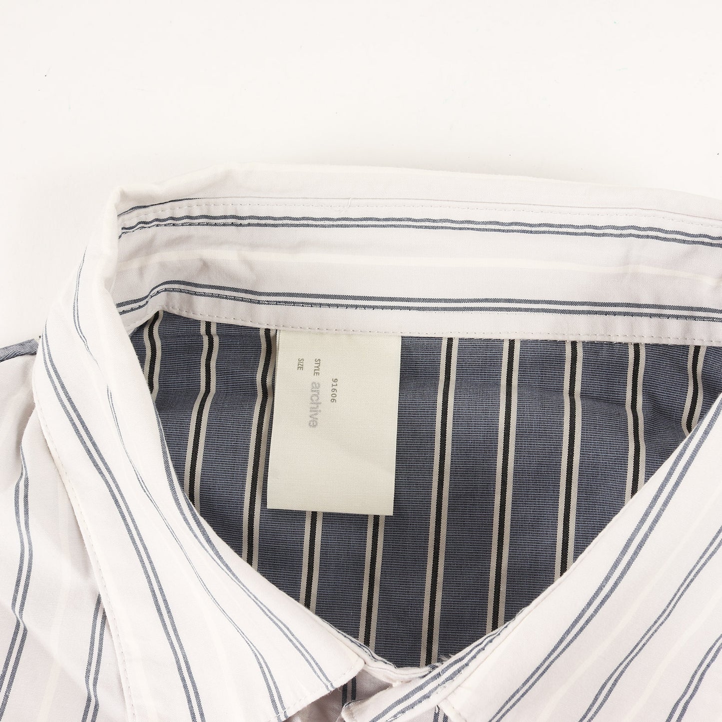 クレイジーパターン ツイン ストライプ ブロード ロング シャツ (1202-SH01-011 pieces) / 長袖 コート ドメブラ