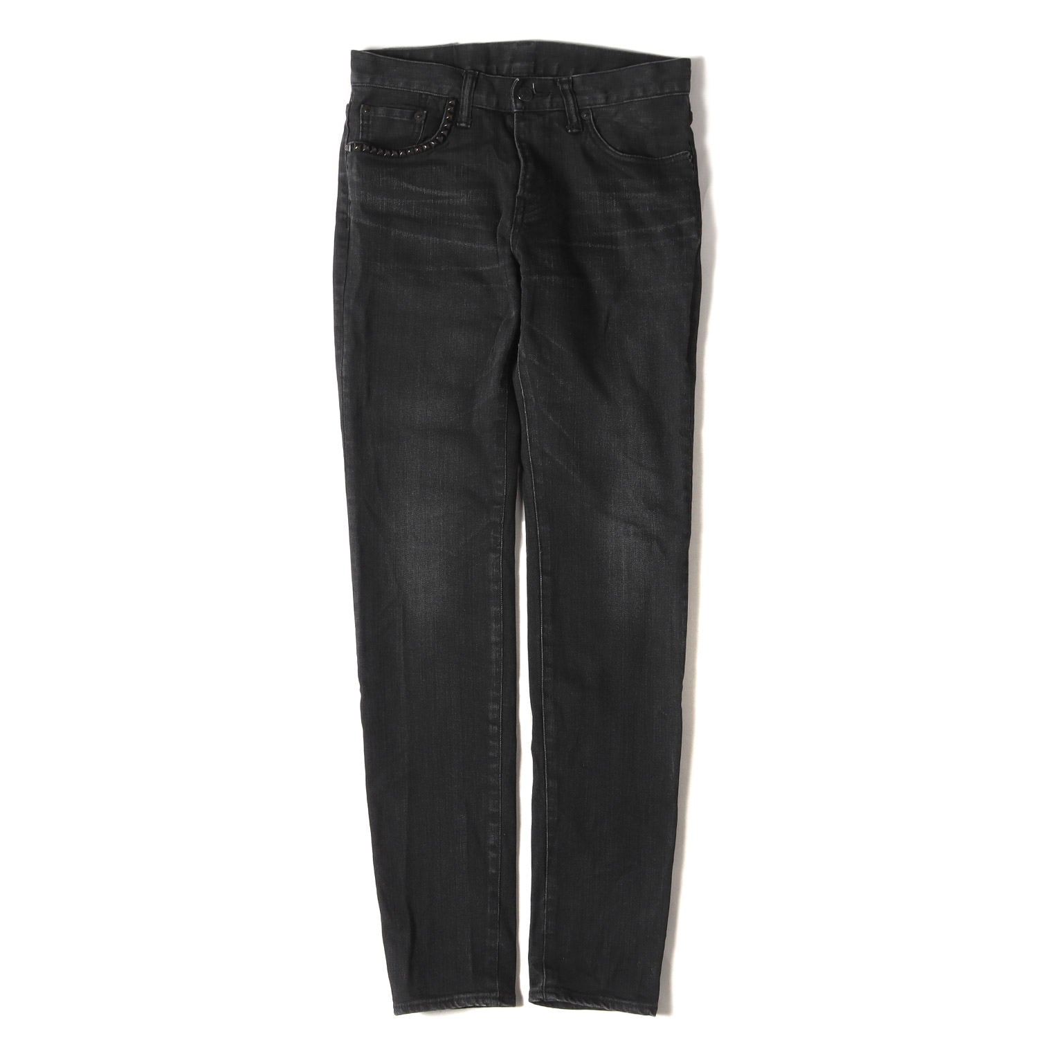 HYSTERIC GLAMOUR (ヒステリックグラマー) USED加工 Sデニム スリム 