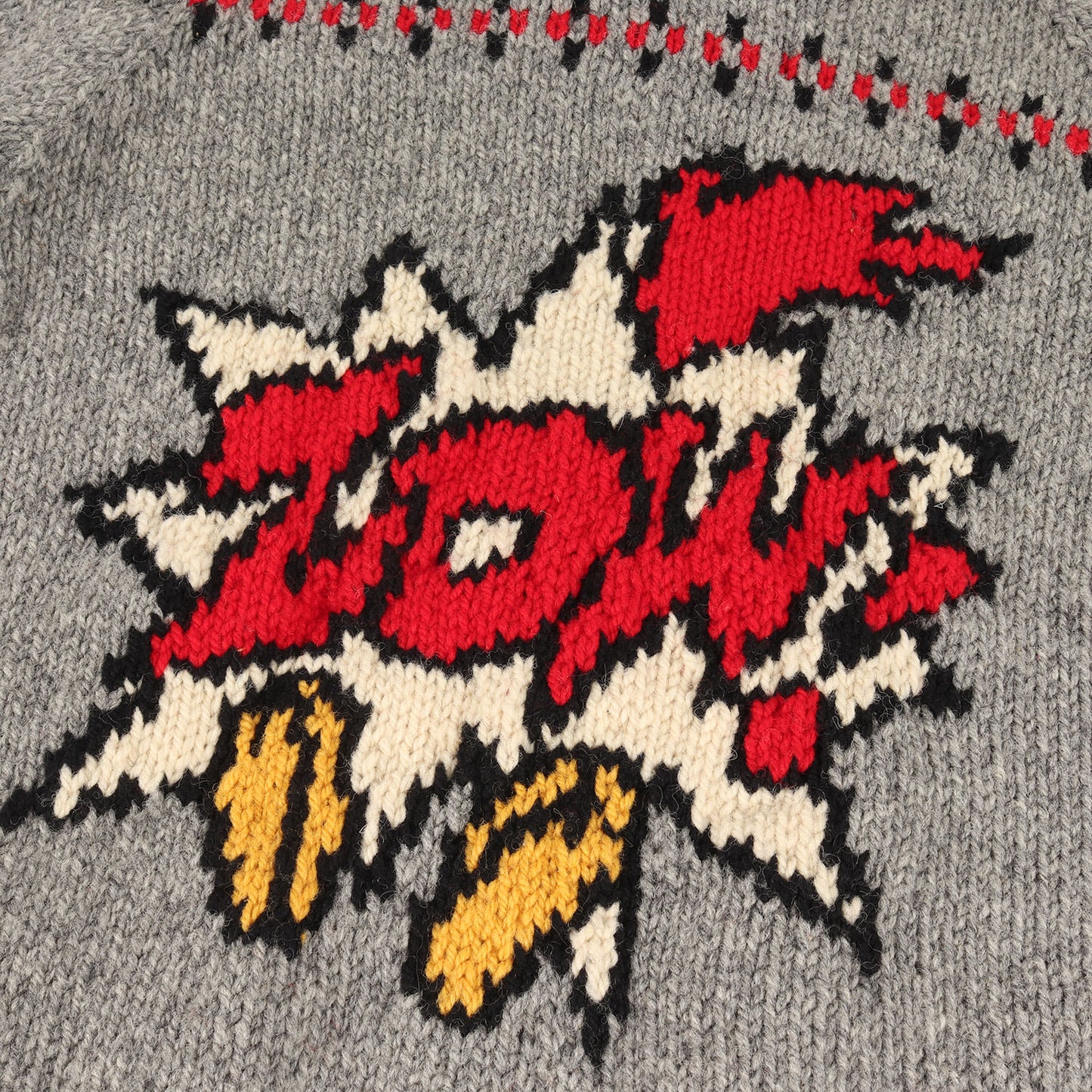 × CANADIAN SWEATER ウッディーウッドペッカー ジップ カウチン ニット / カーディガン ショール