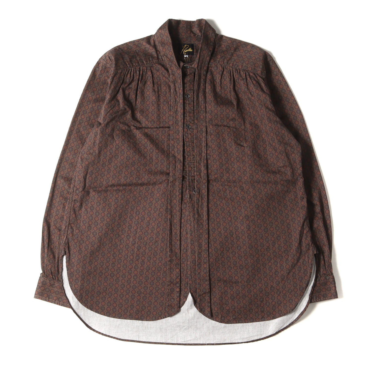NEEDLES (ニードルズ) 23AW アスコット カラー 総柄 シャツ NEEDLES (ニードルズ) 23AW アスコット カラー 総柄 シャツ