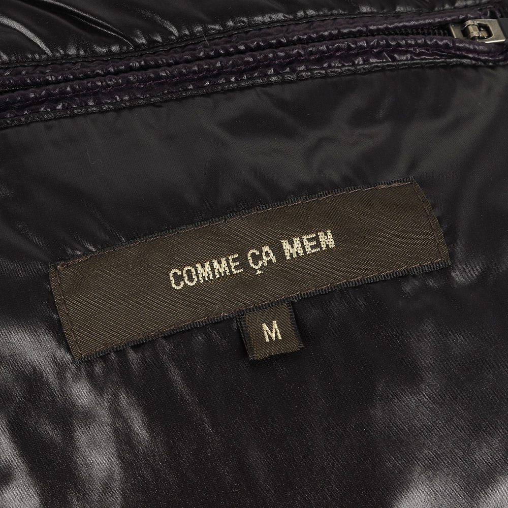 フーデッド シャイニー ナイロン ダブルジップ ダウンベスト / スリーブレス ジャケット ノースリーブ ブルゾン アウター 羽織 定番 ベーシック