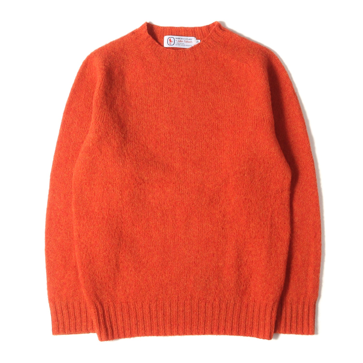 UNITED ARROWS (ユナイテッドアローズ) × JOHN TULLOCH 別注 メランジ シャギー ウール ニット (Shaggy Dog  Wool Crewneck Sweater 3213-399-0288) / セーター プルオーバー 定番 ベーシック MADE IN  SCOTLAND Green Label Relaxing - ブランド古着の通販・買取 | BEEGLE