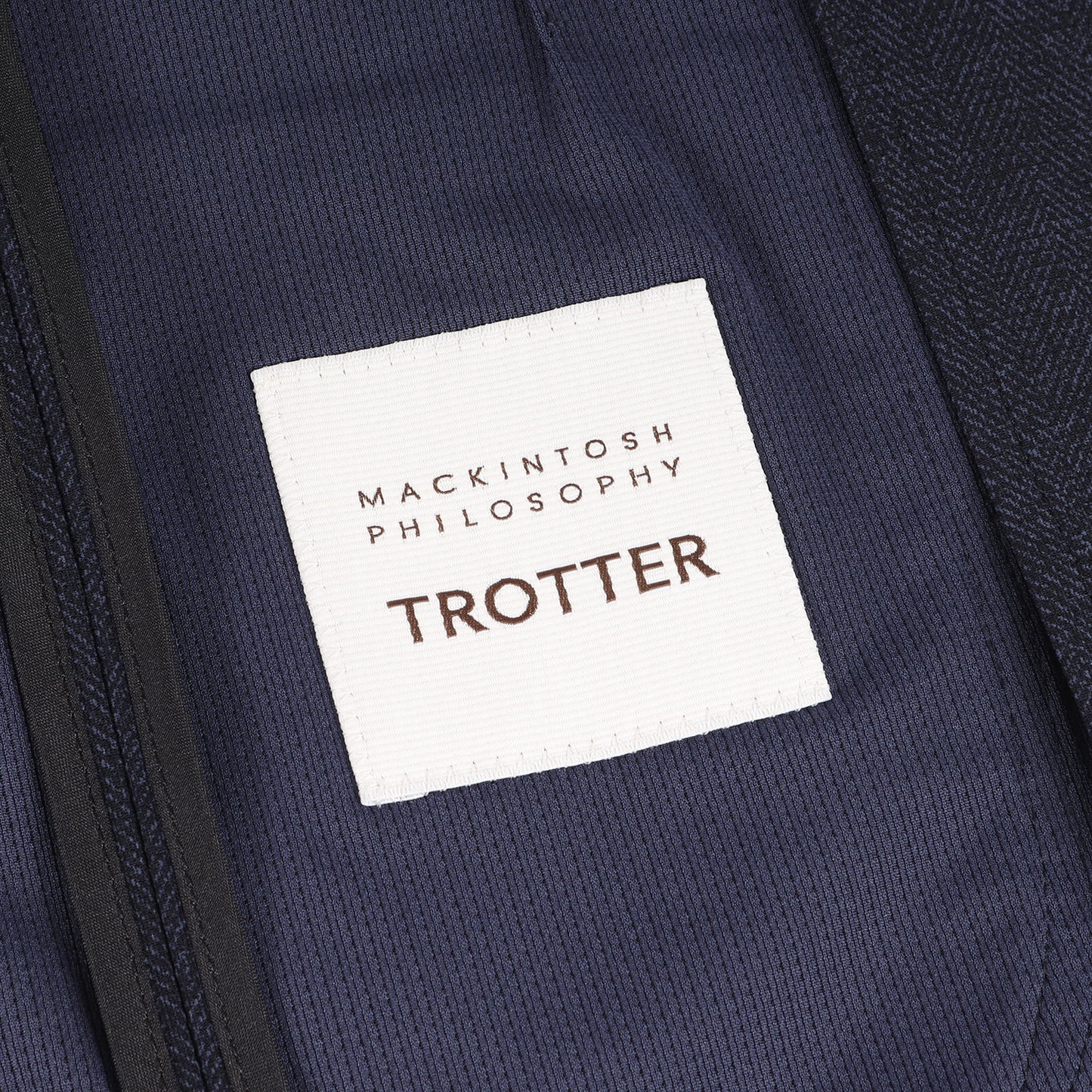 ヘリンボーン プリント スーツ セットアップ (H1E28-368 / H1R73-368) / FLEX DRY TOROTTER
