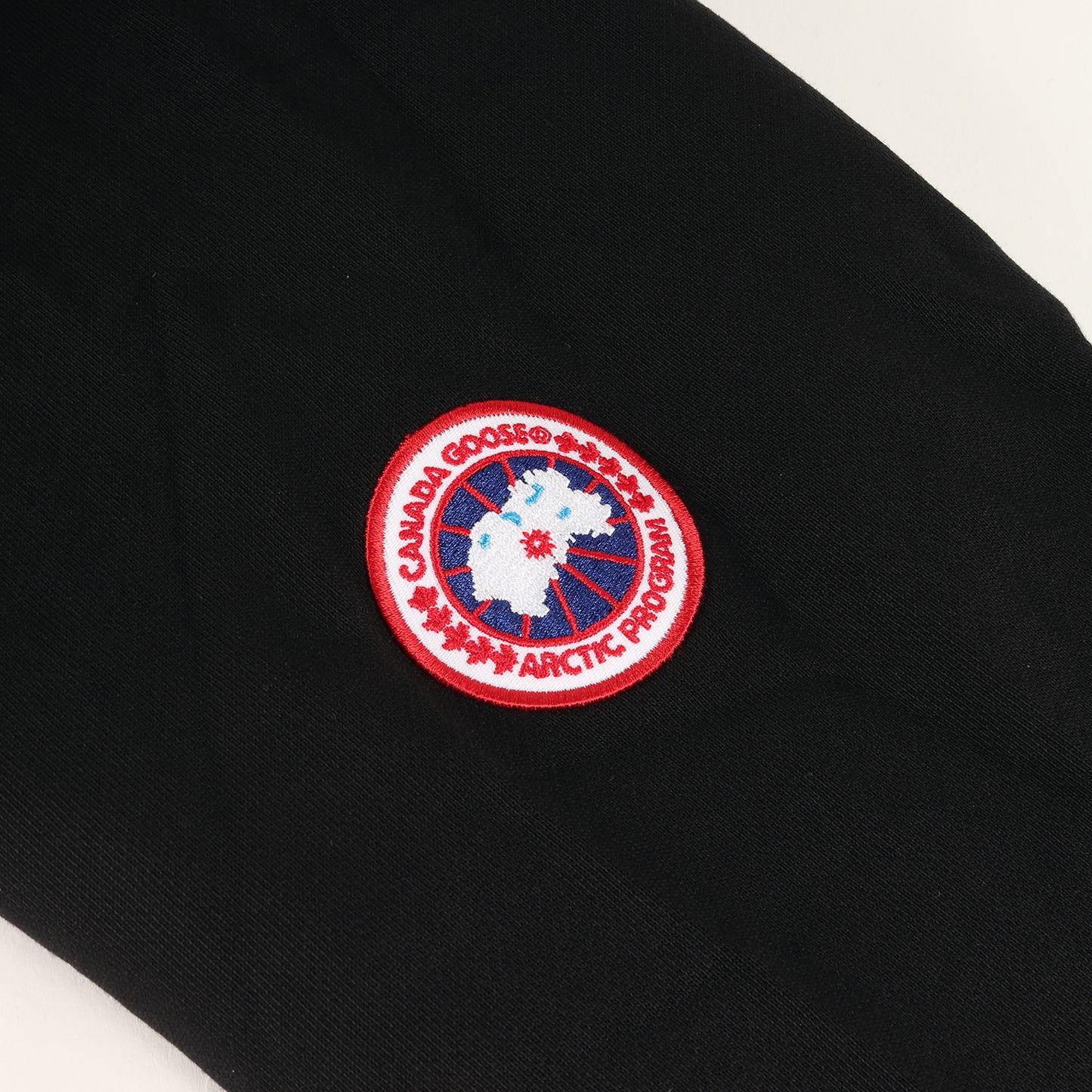 フーデッド サークルワッペン スウェット コンビ ダウン ジャケット (HYBRIDGE HURON FULL ZIP HOODY 6843M) / 裏毛 ダブルジップ パーカー ブルゾン アウター 羽織 定番 ベーシック ラグカジ アウトドア